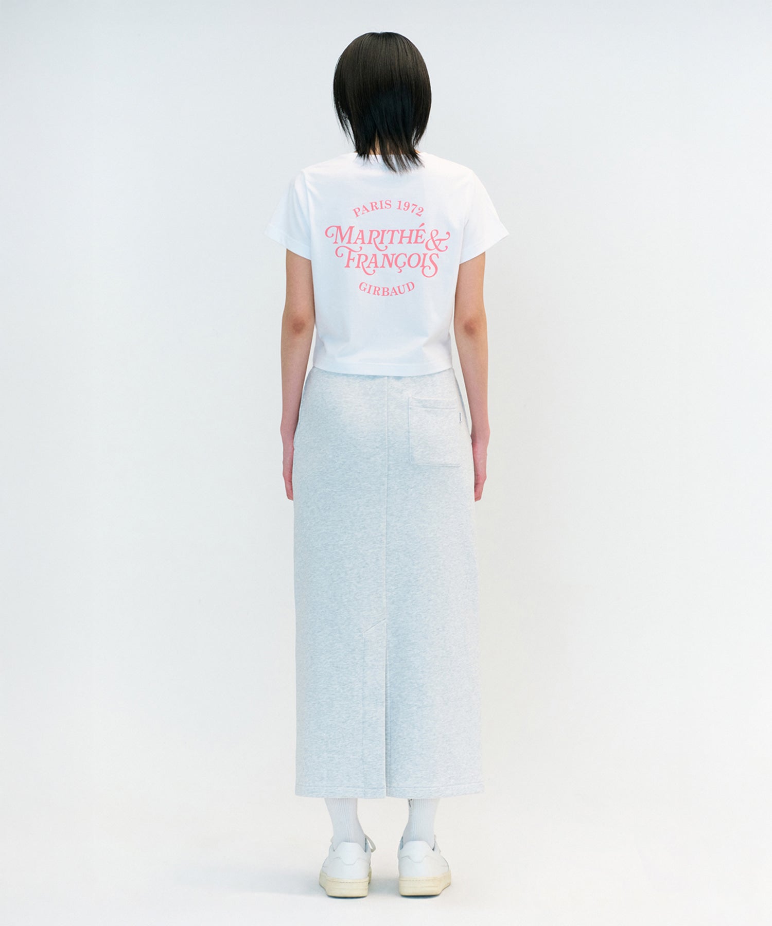 Marithe & Francois Girbaud - Aerocool Mellow Crop Tee (White) product image 3 | TRAB K-Fashion Australia