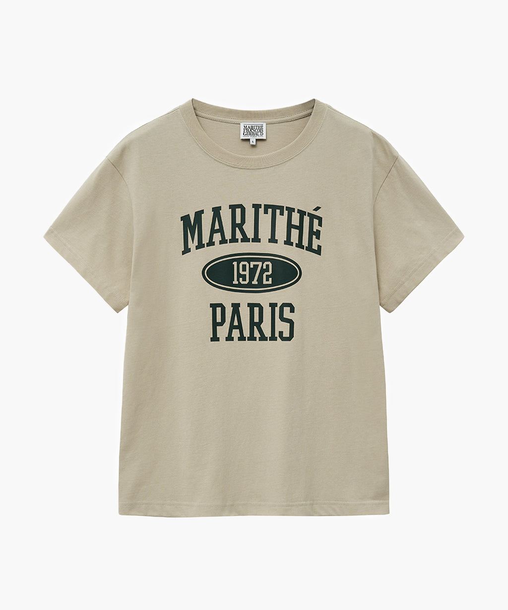 Marithe & Francois Girbaud - 1972 College Tee (Khaki Beige) product image 8 | TRAB K-Fashion Australia