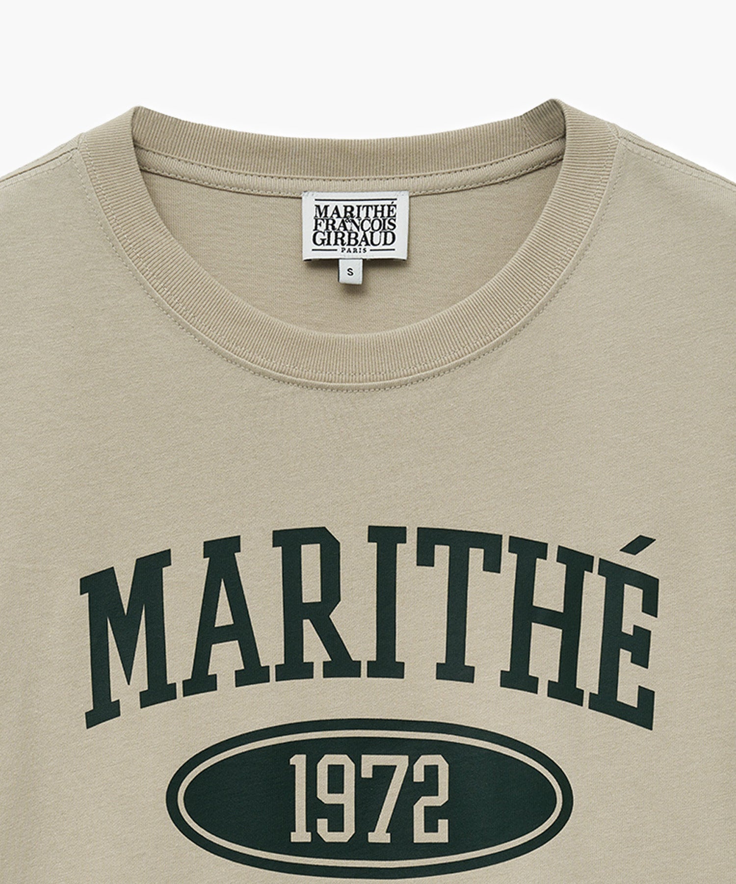 Marithe & Francois Girbaud - 1972 College Tee (Khaki Beige) product image 10 | TRAB K-Fashion Australia