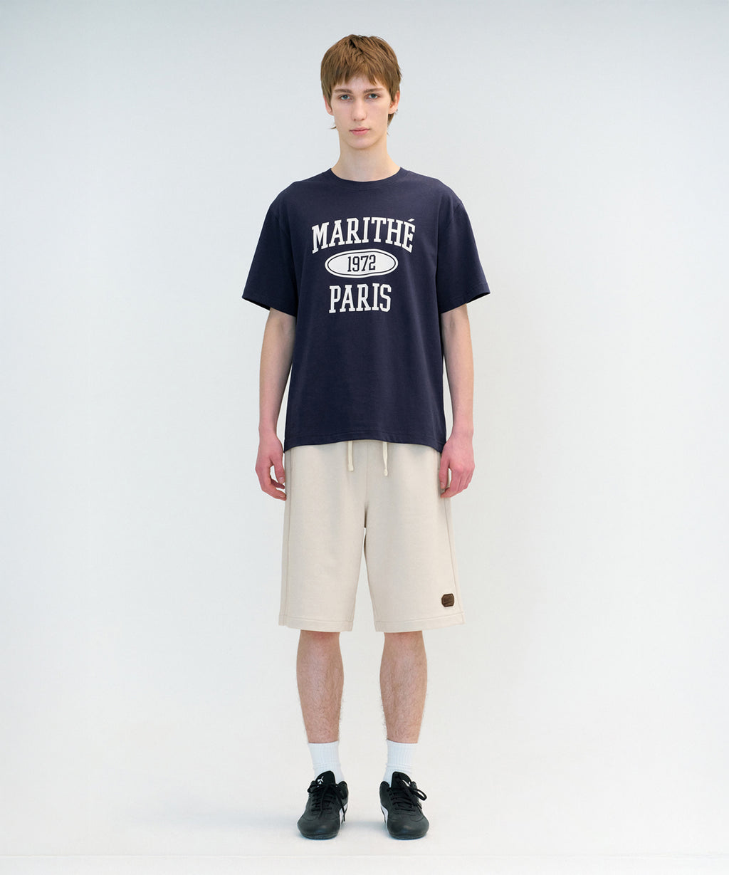 Marithe & Francois Girbaud - 1972 College Tee (Navy) product image 2 | TRAB K-Fashion Australia