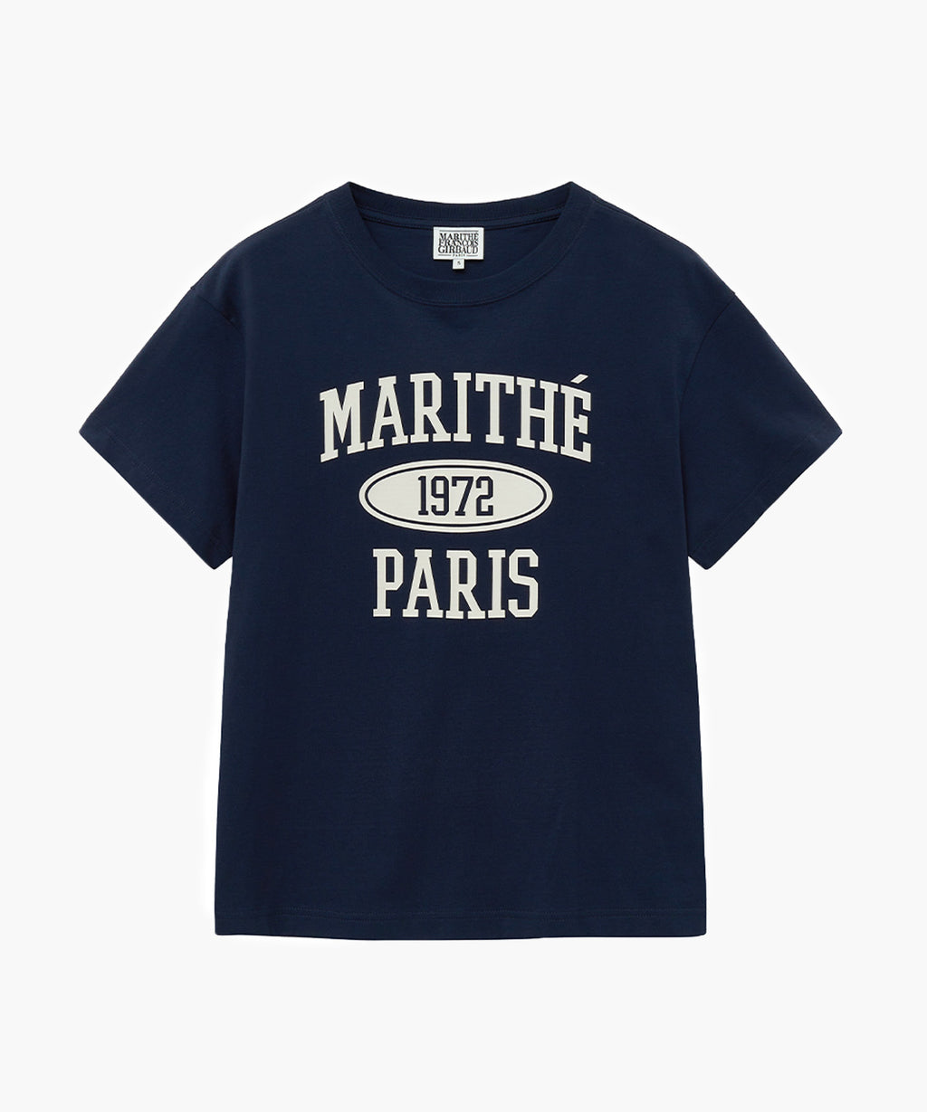Marithe & Francois Girbaud - 1972 College Tee (Navy) product image 9 | TRAB K-Fashion Australia