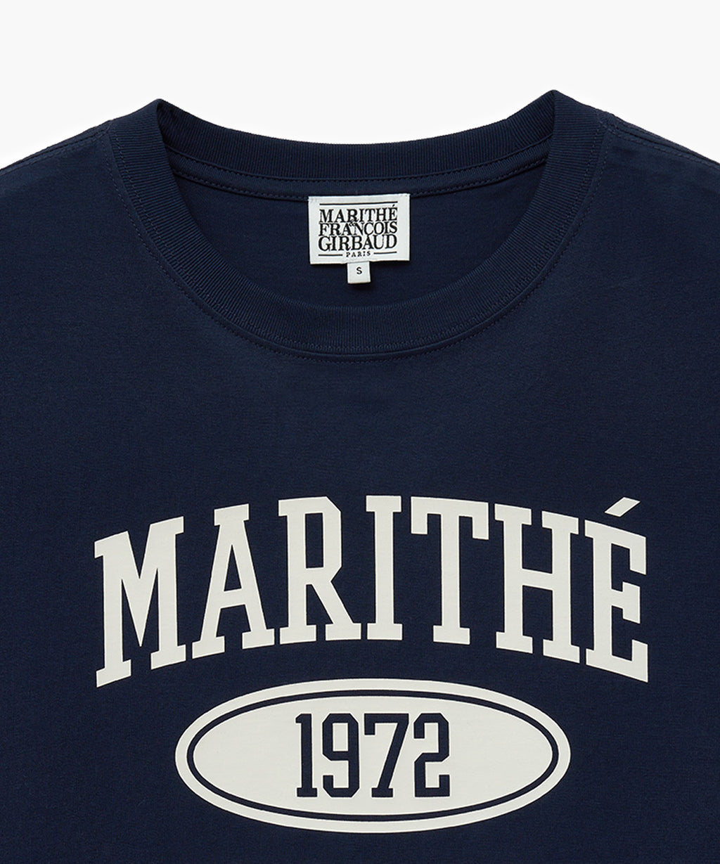 Marithe & Francois Girbaud - 1972 College Tee (Navy) product image 11 | TRAB K-Fashion Australia
