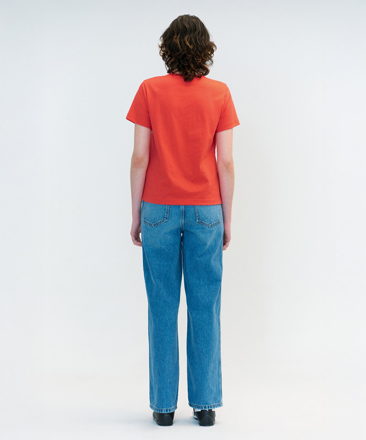 Marithe & Francois Girbaud - Je Ne La Logo Tee (Coral Pink) product image 4 | TRAB K-Fashion Australia