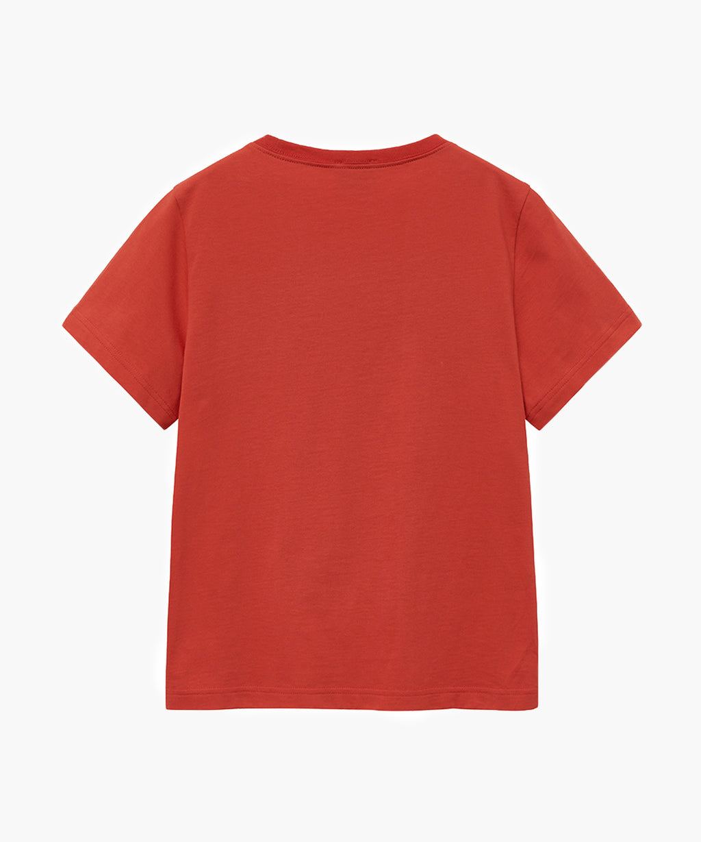 Marithe & Francois Girbaud - Je Ne La Logo Tee (Coral Pink) product image 6 | TRAB K-Fashion Australia