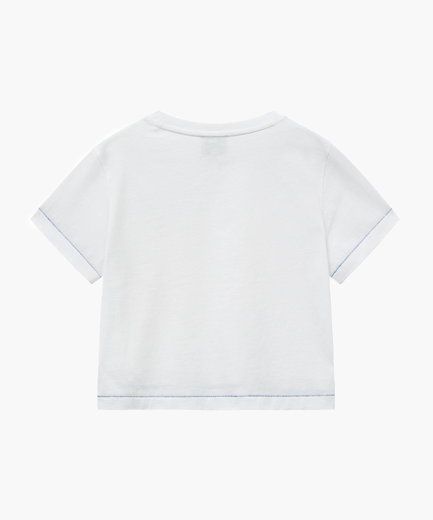 Marithe & Francois Girbaud - Rolling Logo Crop Tee (White) product image 6 | TRAB K-Fashion Australia