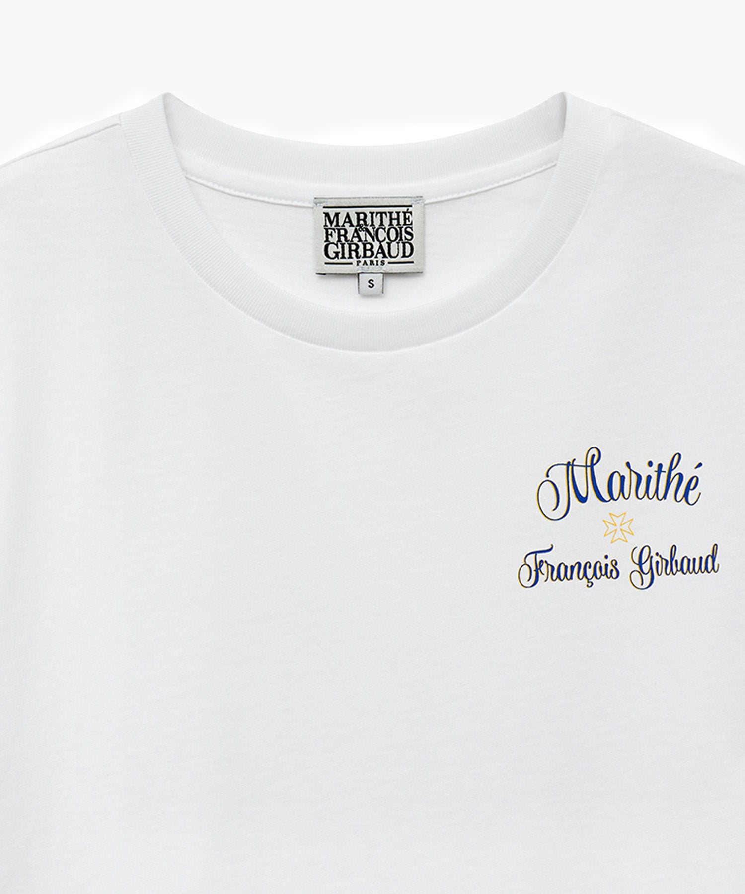 Marithe & Francois Girbaud - Rolling Logo Crop Tee (White) product image 7 | TRAB K-Fashion Australia