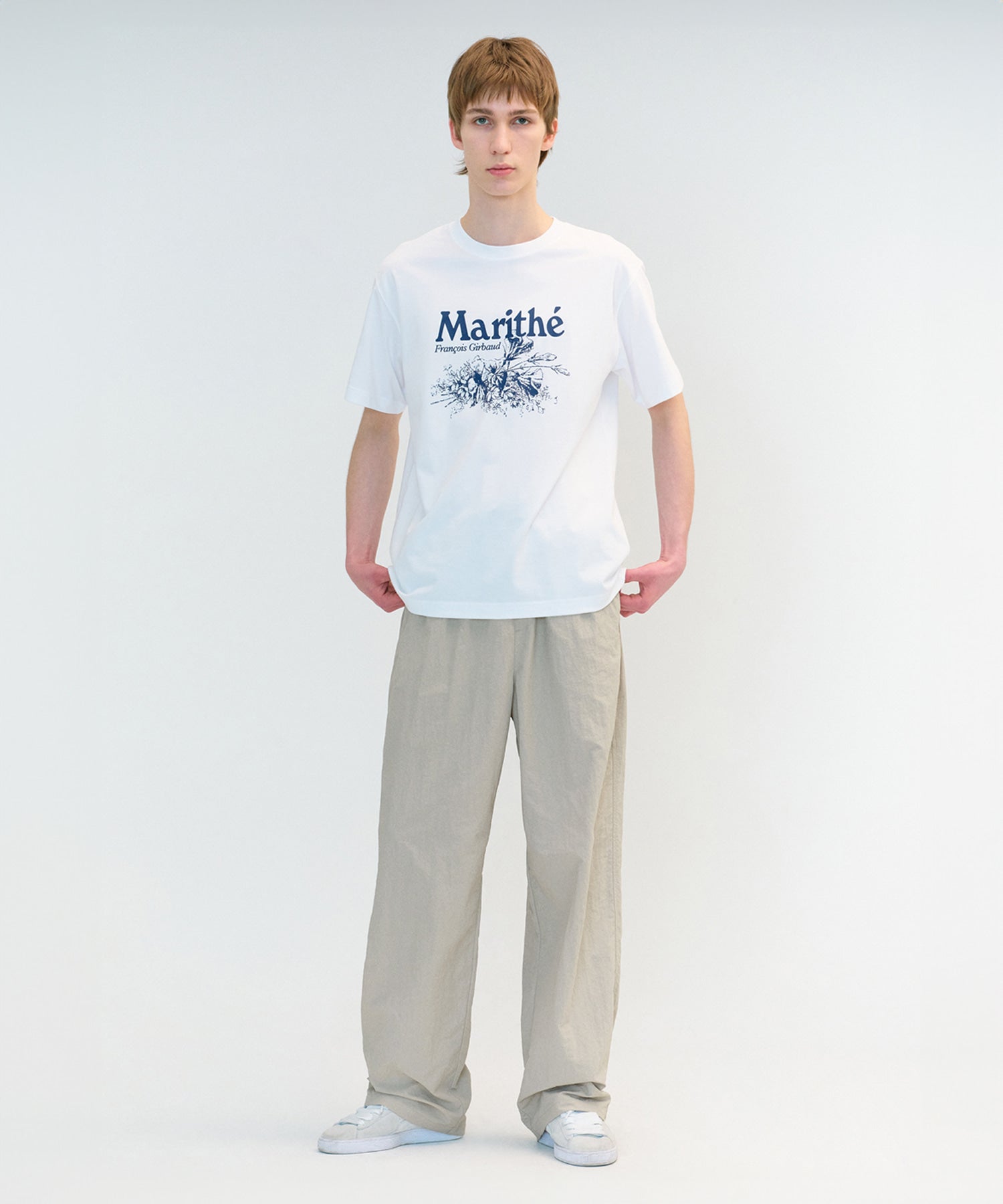 Marithe & Francois Girbaud - Flower Tee (White) product image 6 | TRAB K-Fashion Australia