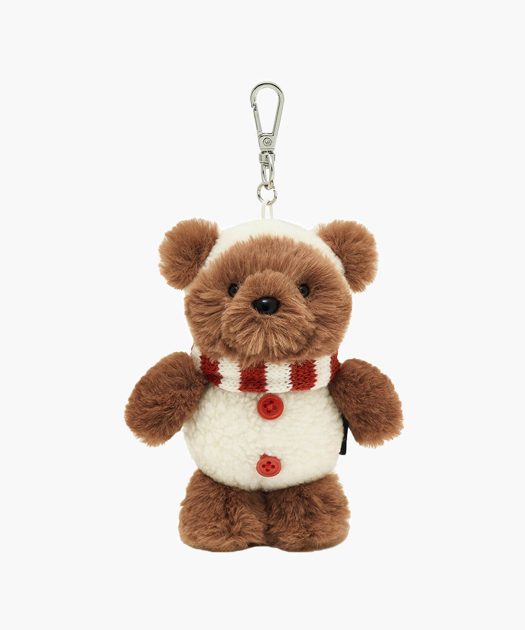 Marithe & Francois Girbaud - Snow Frang Keyring (White) product image 1 | TRAB K-Fashion Australia