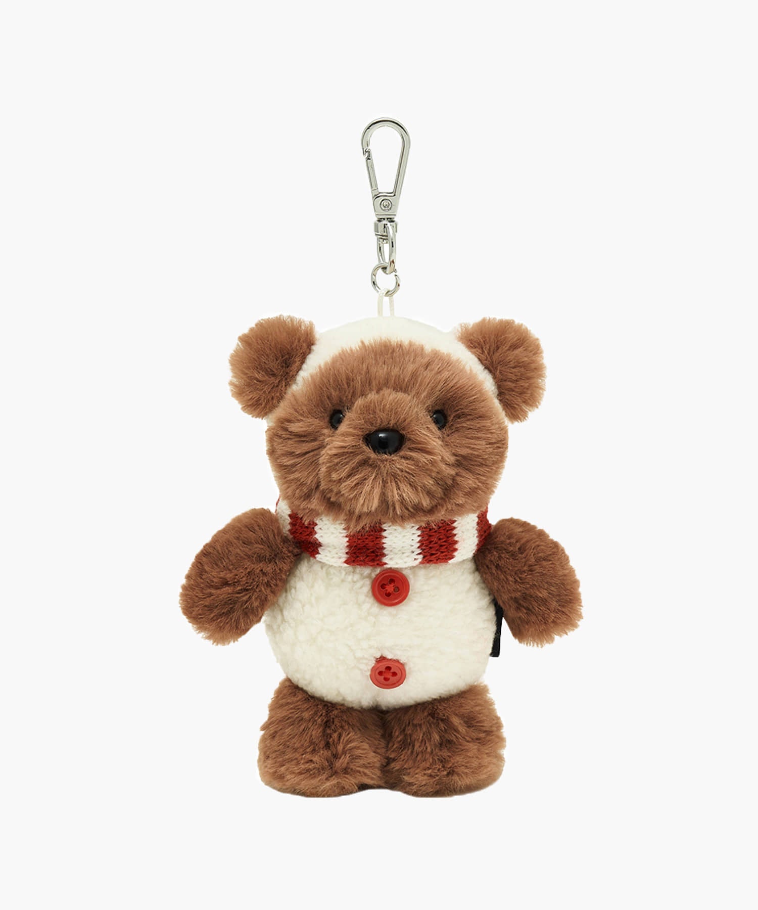 Marithe & Francois Girbaud - Snow Frang Keyring (White) product image 1 | TRAB K-Fashion Australia
