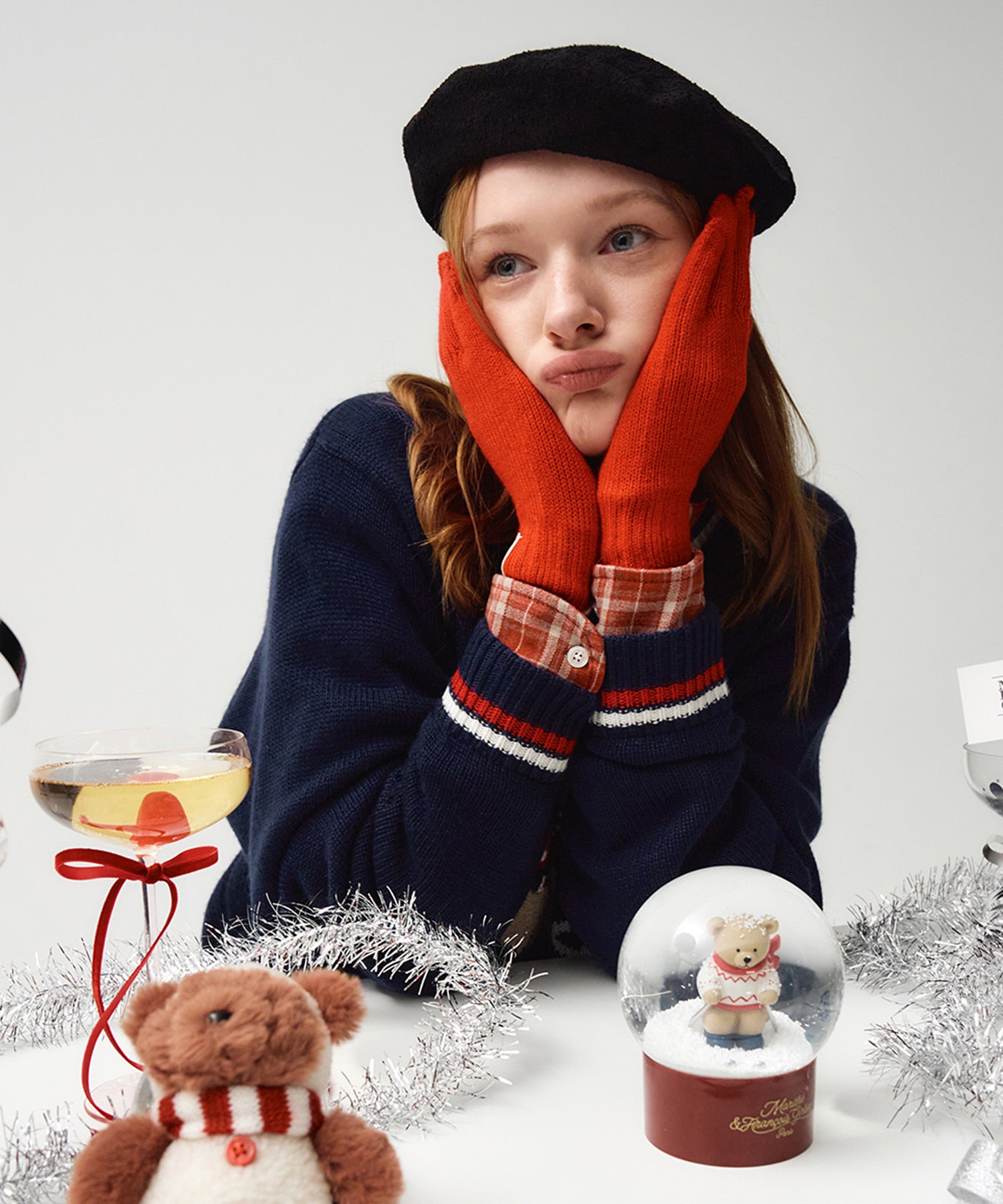 Marithe & Francois Girbaud - Snow Frang Keyring (White) product image 6 | TRAB K-Fashion Australia