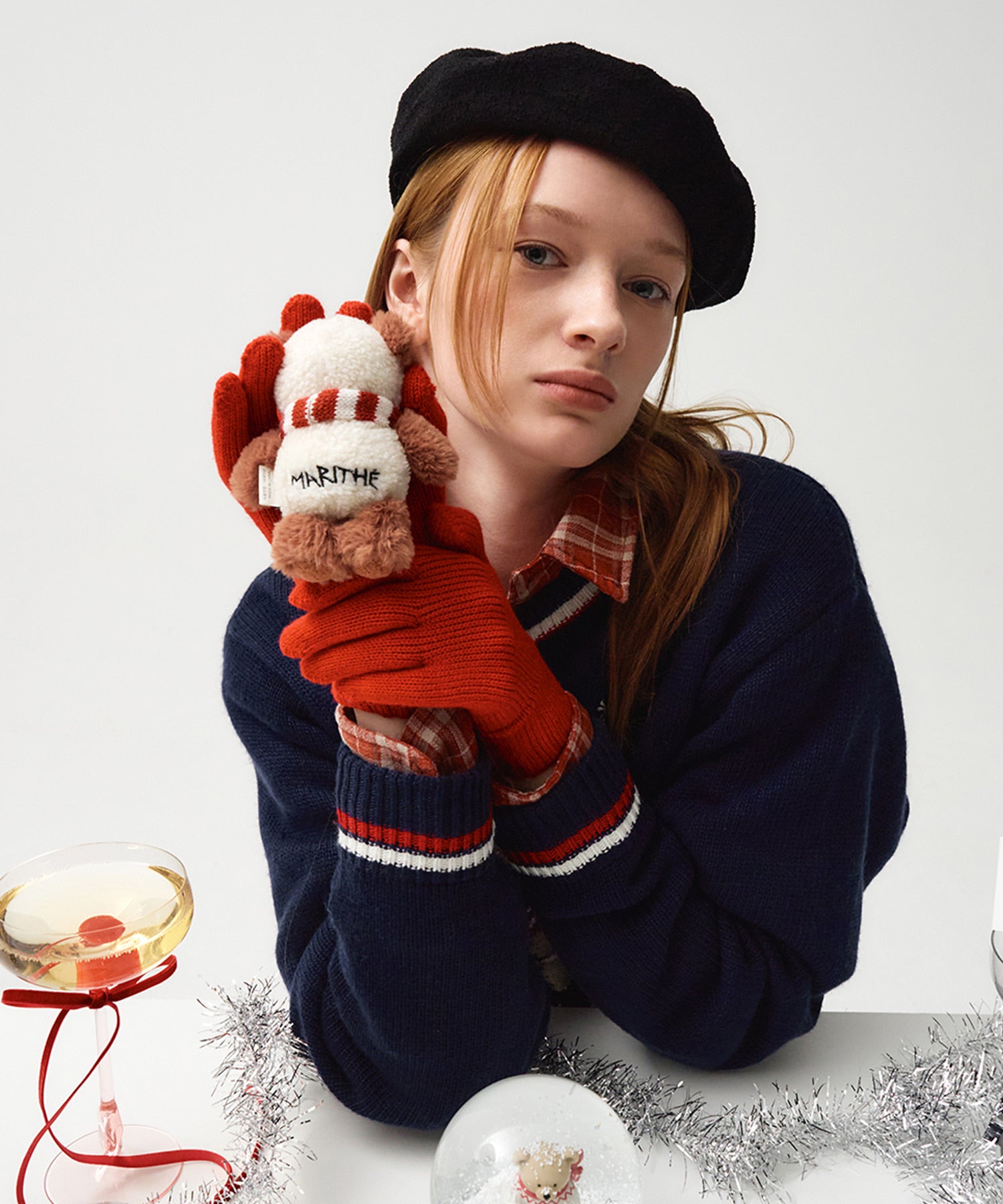 Marithe & Francois Girbaud - Snow Frang Keyring (White) product image 7 | TRAB K-Fashion Australia