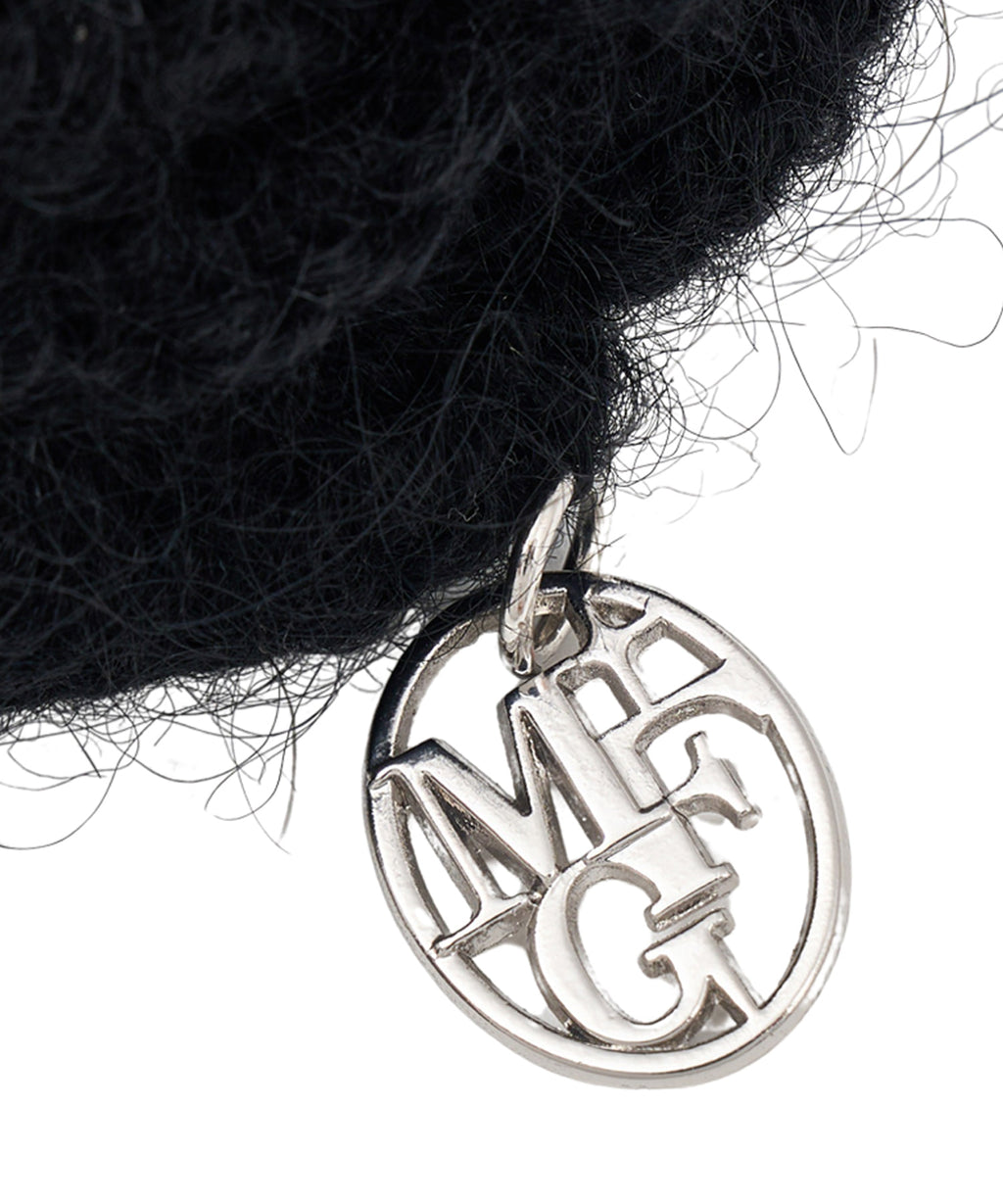 Marithe & Francois Girbaud - Circle Logo Flower Brooch (Black) product image 4 | TRAB K-Fashion Australia