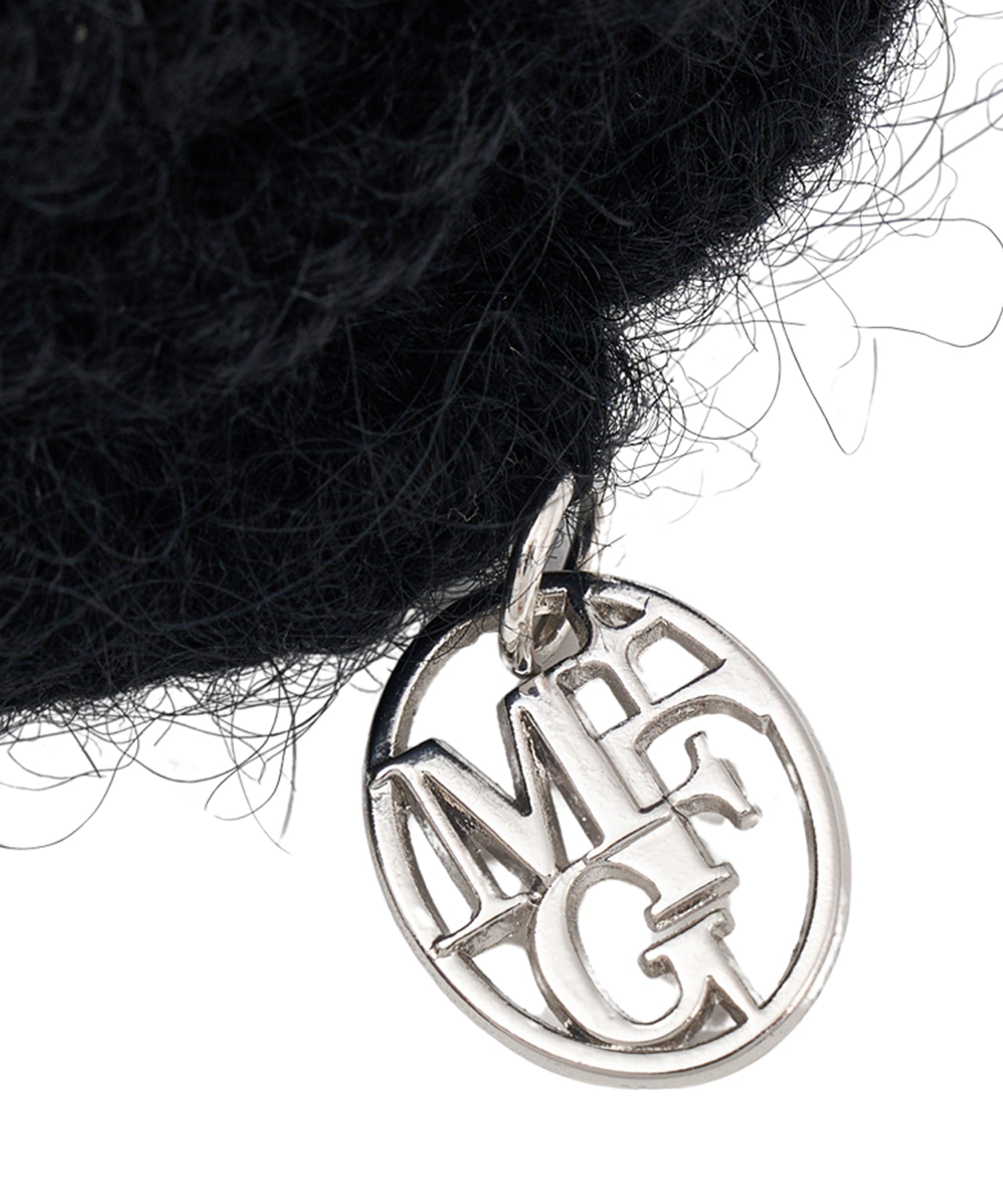 Marithe & Francois Girbaud - Circle Logo Flower Brooch (Black) product image 4 | TRAB K-Fashion Australia