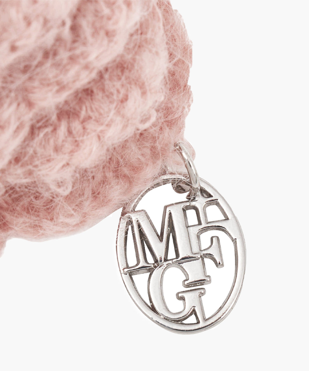 Marithe & Francois Girbaud - Circle Logo Flower Brooch (Gray Pink) product image 4 | TRAB K-Fashion Australia