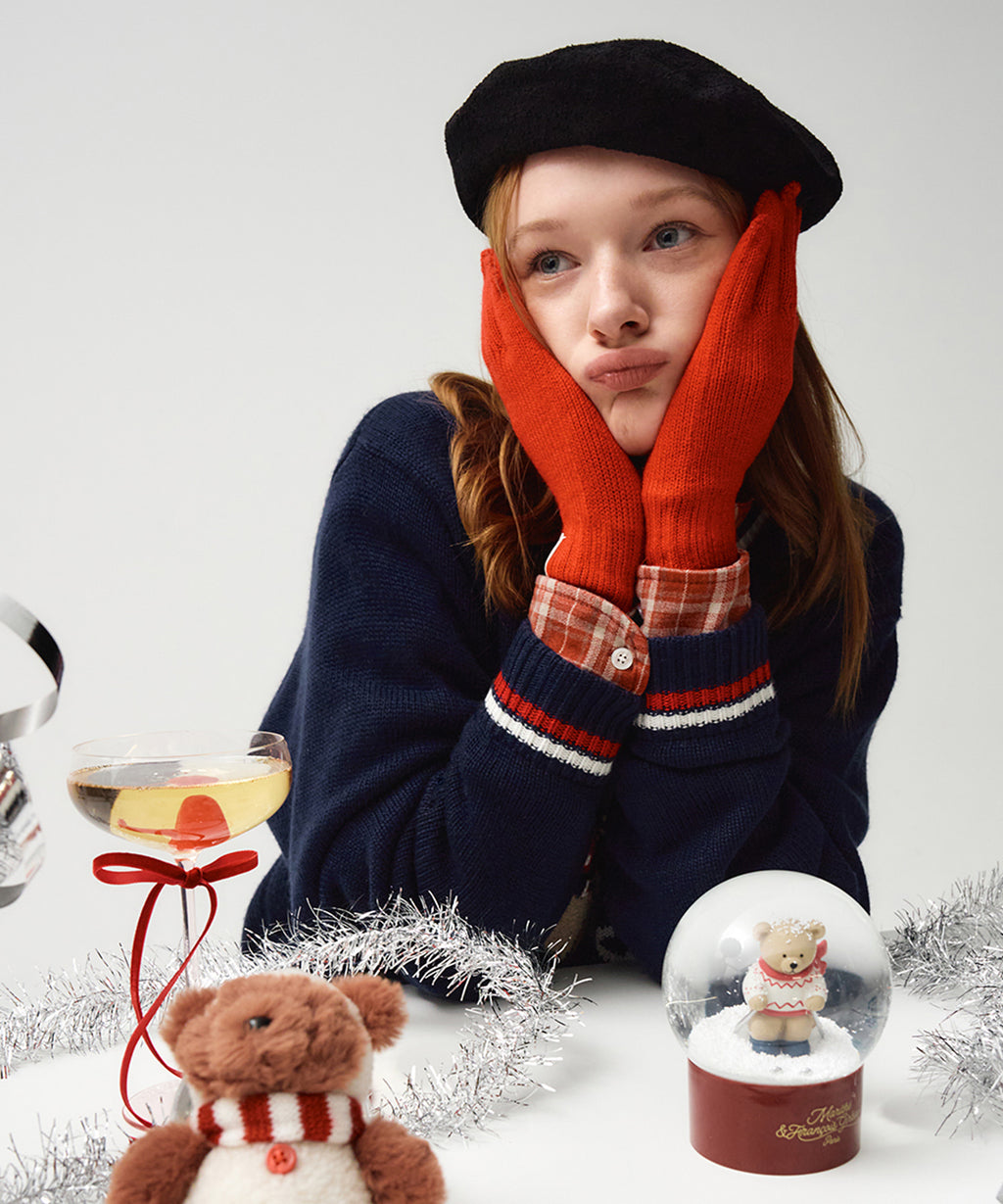 Marithe & Francois Girbaud - Mari Bear Snow Ball (Red) product image 6 | TRAB K-Fashion Australia