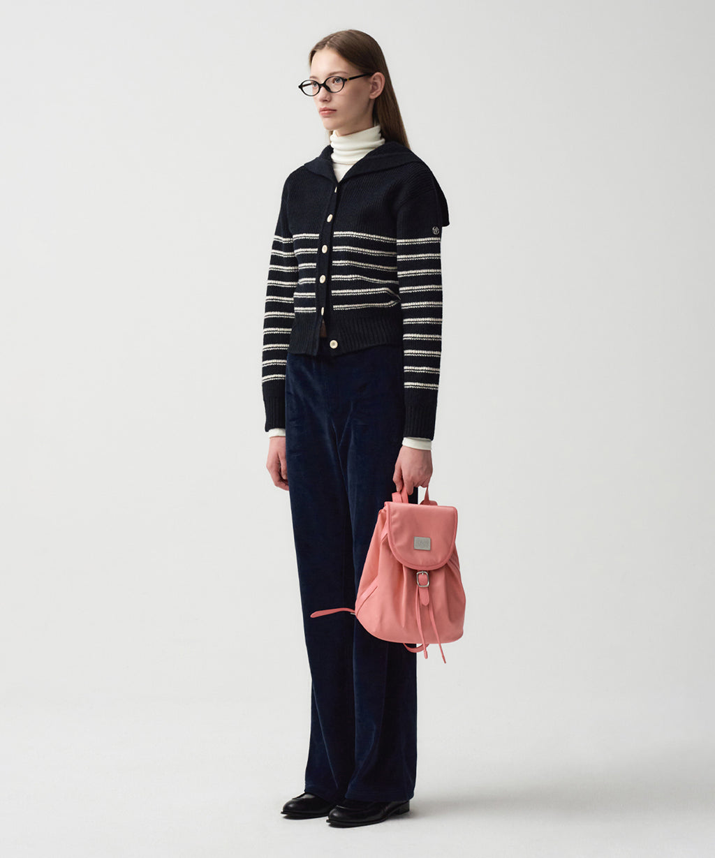 Marithe & Francois Girbaud - Sailor Stripe Knit Cardigan (Navy) product image 3 | TRAB K-Fashion Australia