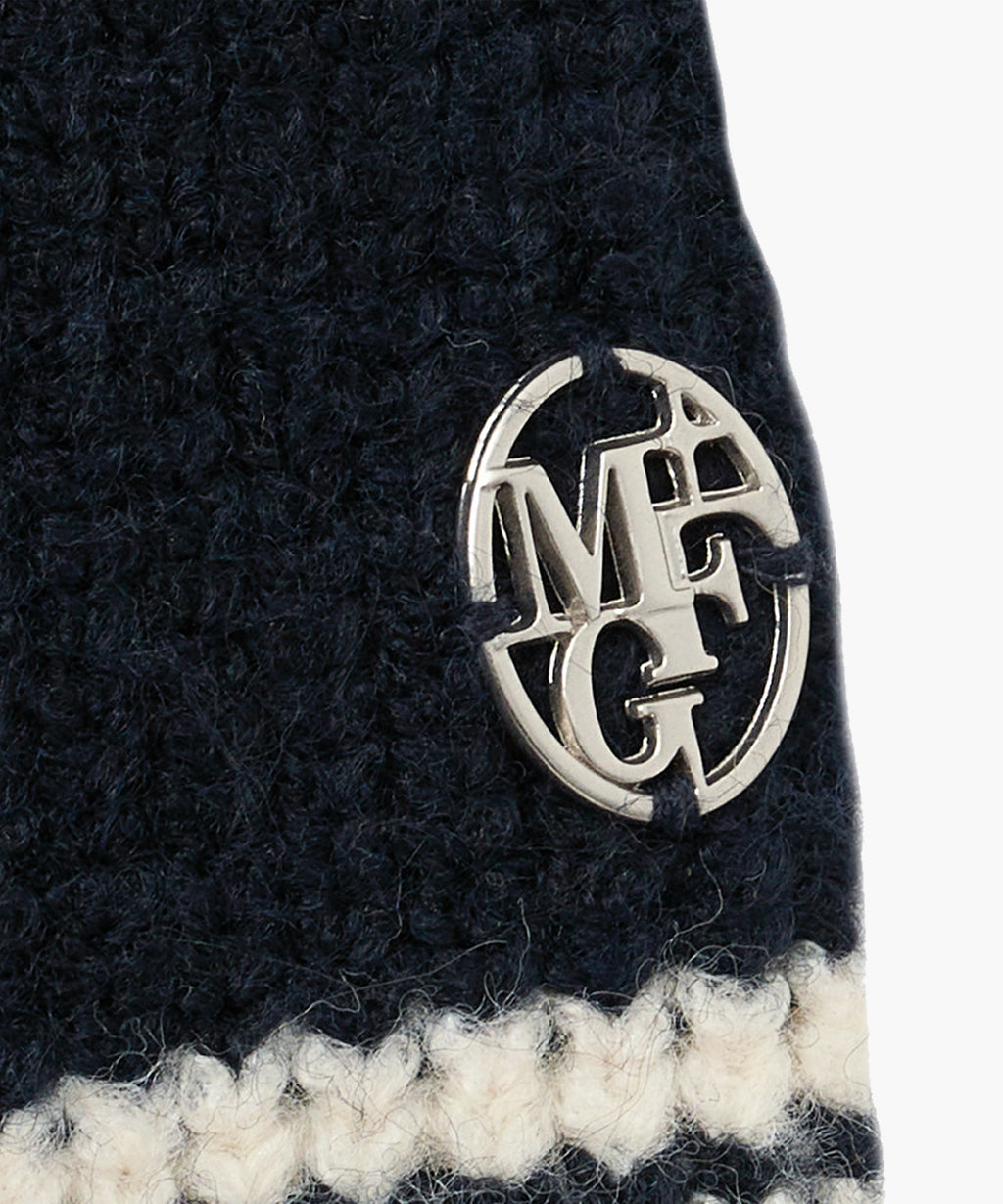 Marithe & Francois Girbaud - Sailor Stripe Knit Cardigan (Navy) product image 10 | TRAB K-Fashion Australia