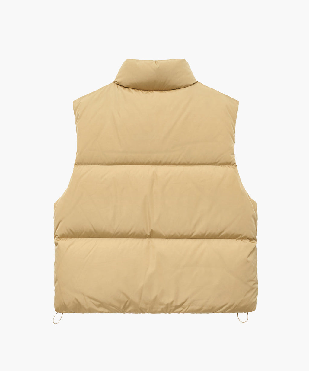Marithe & Francois Girbaud - Classic Logo Duck Down Vest (Light Yellow) product image 10 | TRAB K-Fashion Australia