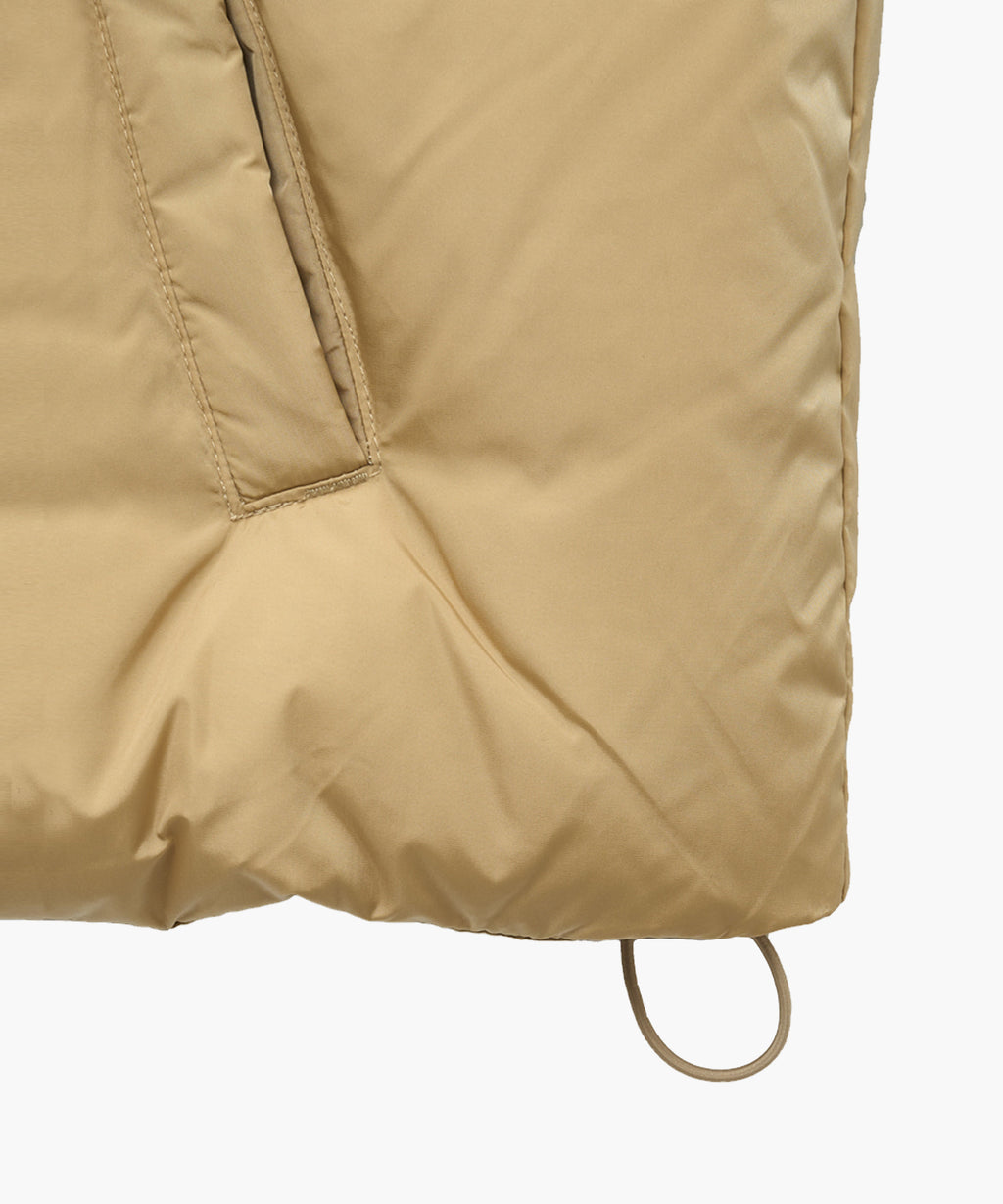 Marithe & Francois Girbaud - Classic Logo Duck Down Vest (Light Yellow) product image 14 | TRAB K-Fashion Australia