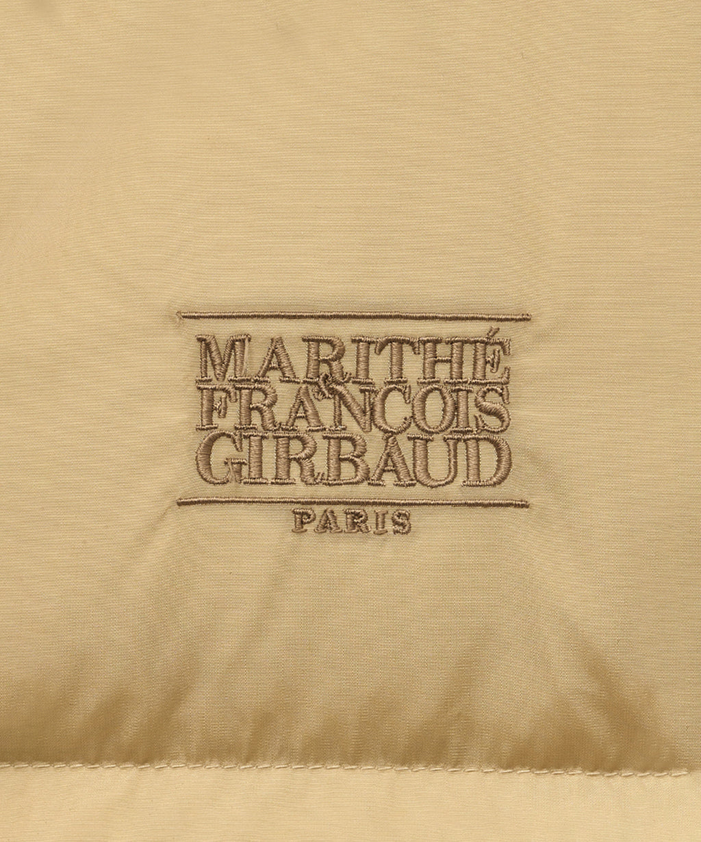Marithe & Francois Girbaud - Classic Logo Duck Down Vest (Light Yellow) product image 15 | TRAB K-Fashion Australia