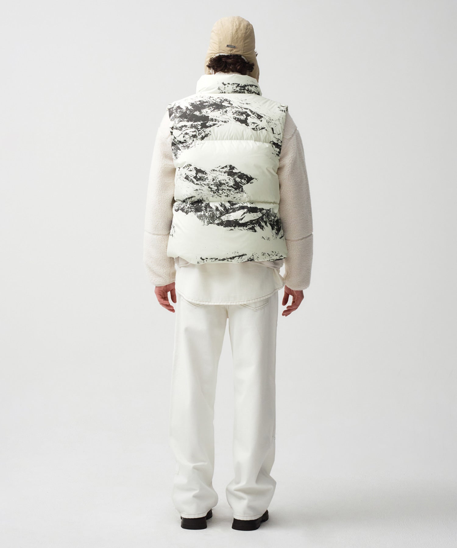 Marithe & Francois Girbaud - Classic Logo Duck Down Vest (Mix) product image 5 | TRAB K-Fashion Australia