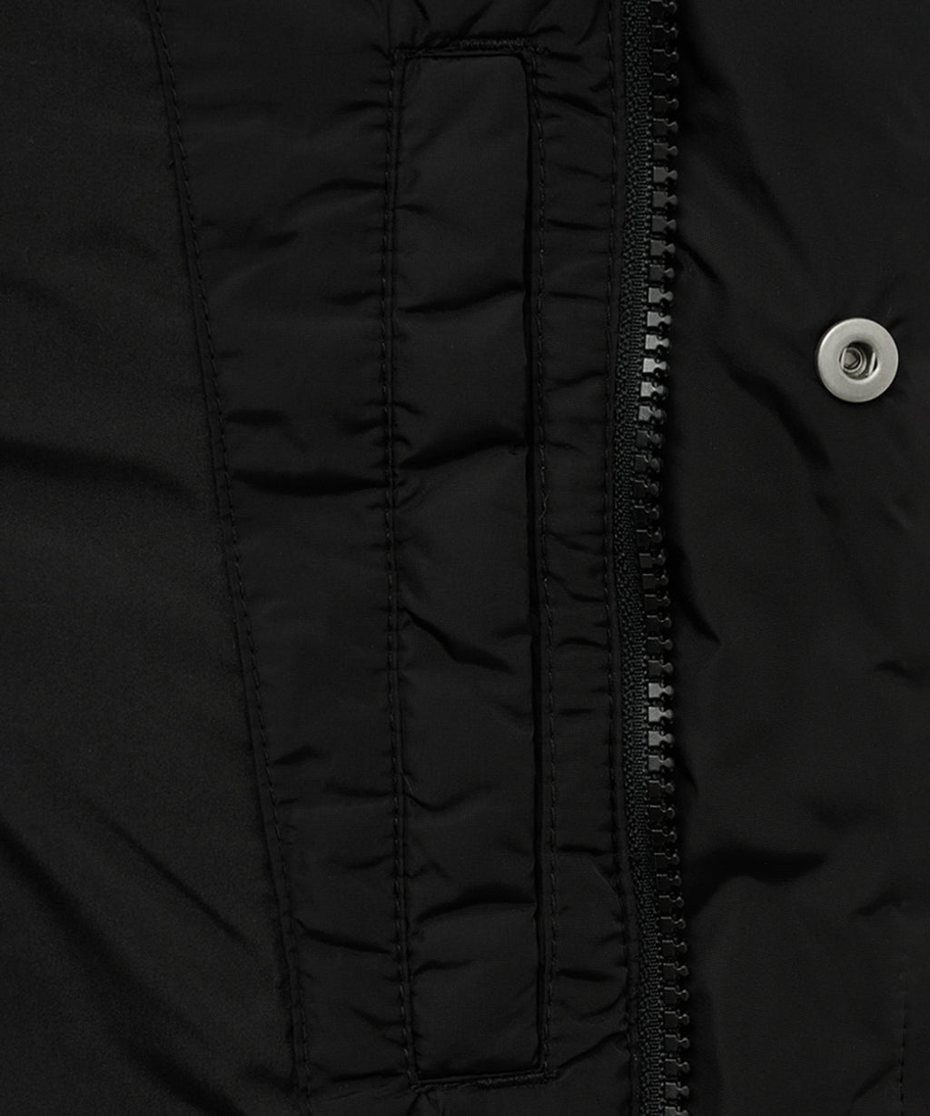 Marithe & Francois Girbaud - Classic Logo Duck Down Crop Vest (Black) product image 11 | TRAB K-Fashion Australia