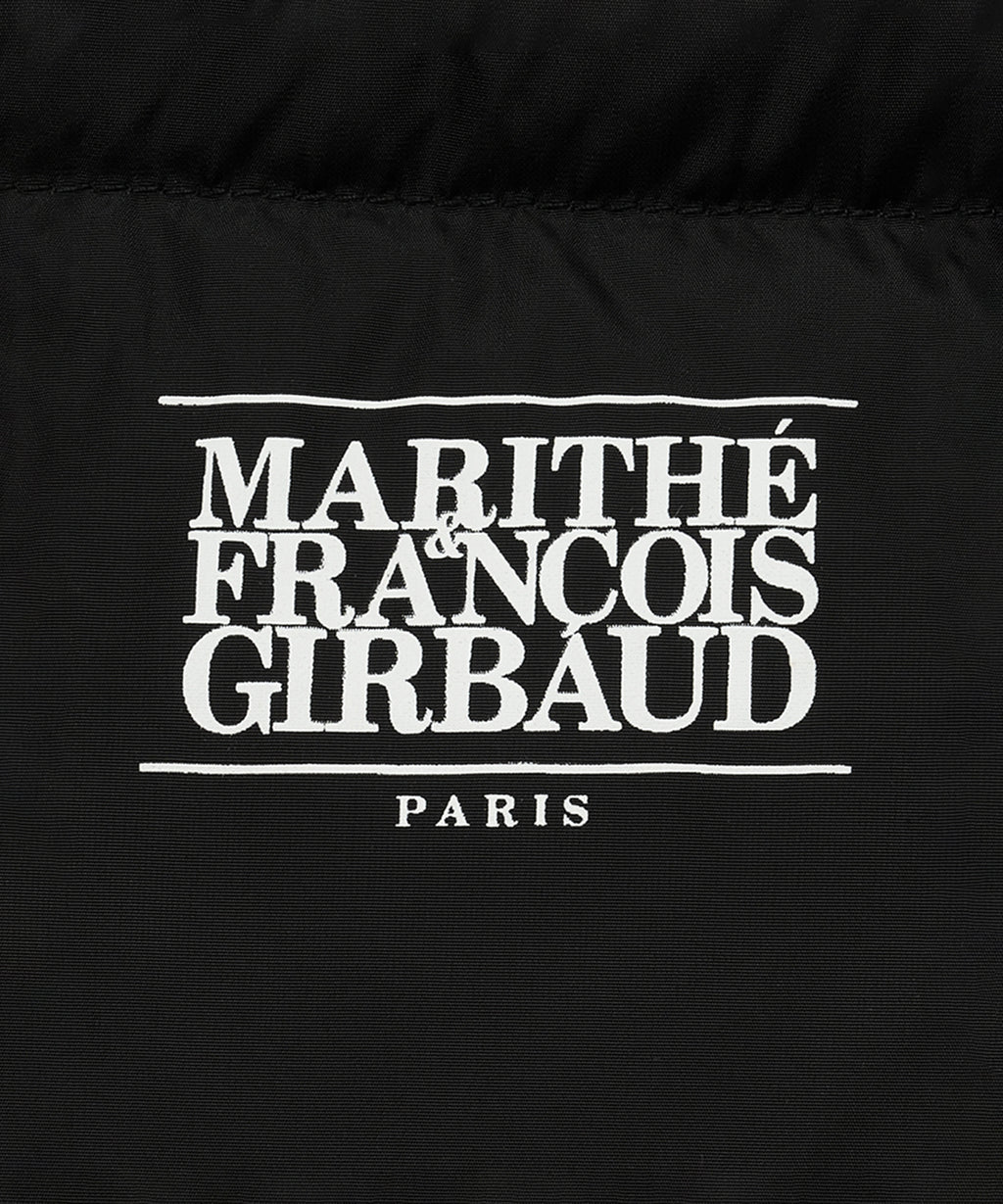 Marithe & Francois Girbaud - Classic Logo Duck Down Crop Vest (Black) product image 12 | TRAB K-Fashion Australia