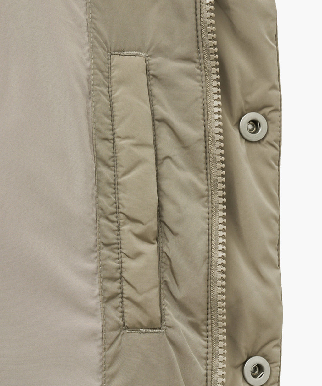 Marithe & Francois Girbaud - Classic Logo Duck Down Puffer (Ash Gray) product image 8 | TRAB K-Fashion Australia