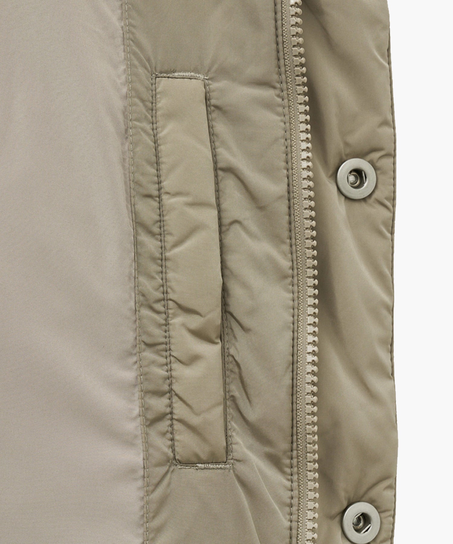Marithe & Francois Girbaud - Classic Logo Duck Down Puffer (Ash Gray) product image 8 | TRAB K-Fashion Australia