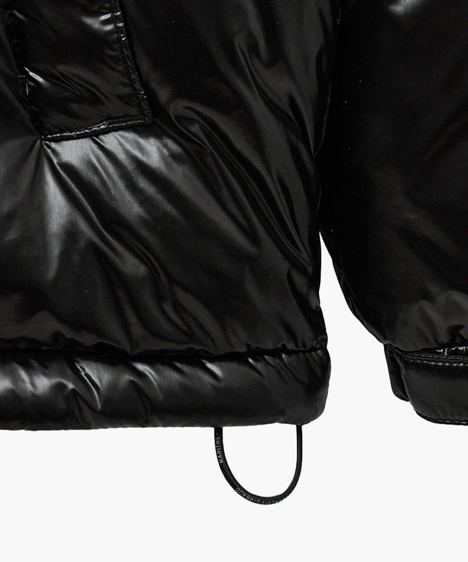 Marithe & Francois Girbaud - Glossy Duck Down Puffer (Black) product image 15 | TRAB K-Fashion Australia
