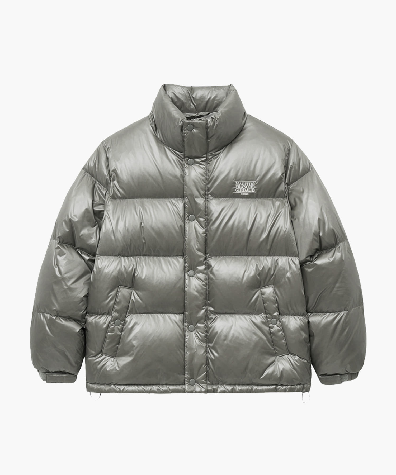 Marithe & Francois Girbaud - Glossy Duck Down Puffer (Gray) product image 11 | TRAB K-Fashion Australia