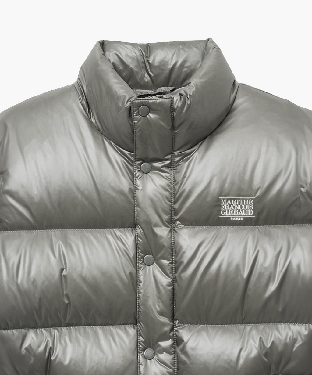 Marithe & Francois Girbaud - Glossy Duck Down Puffer (Gray) product image 13 | TRAB K-Fashion Australia