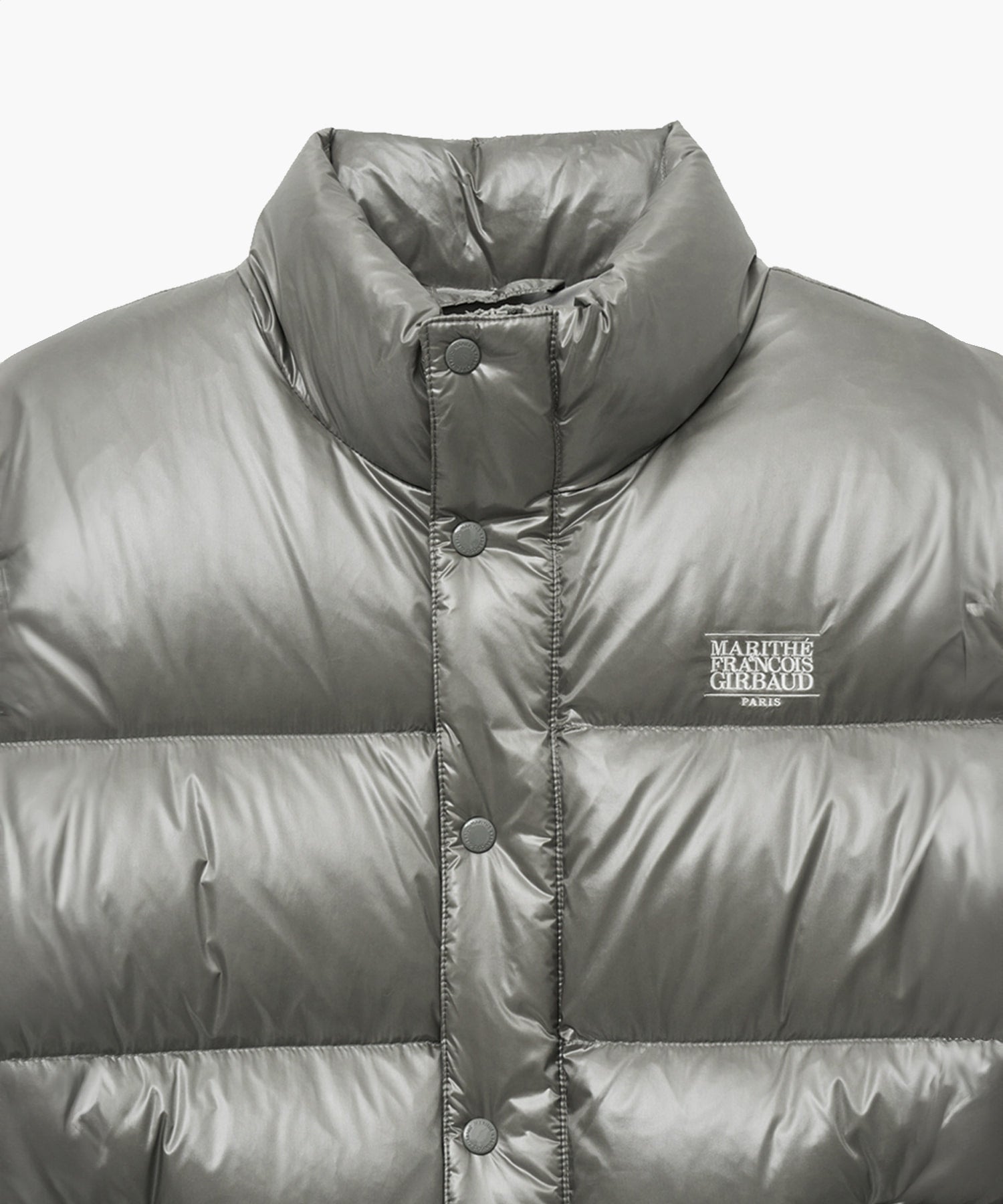 Marithe & Francois Girbaud - Glossy Duck Down Puffer (Gray) product image 13 | TRAB K-Fashion Australia