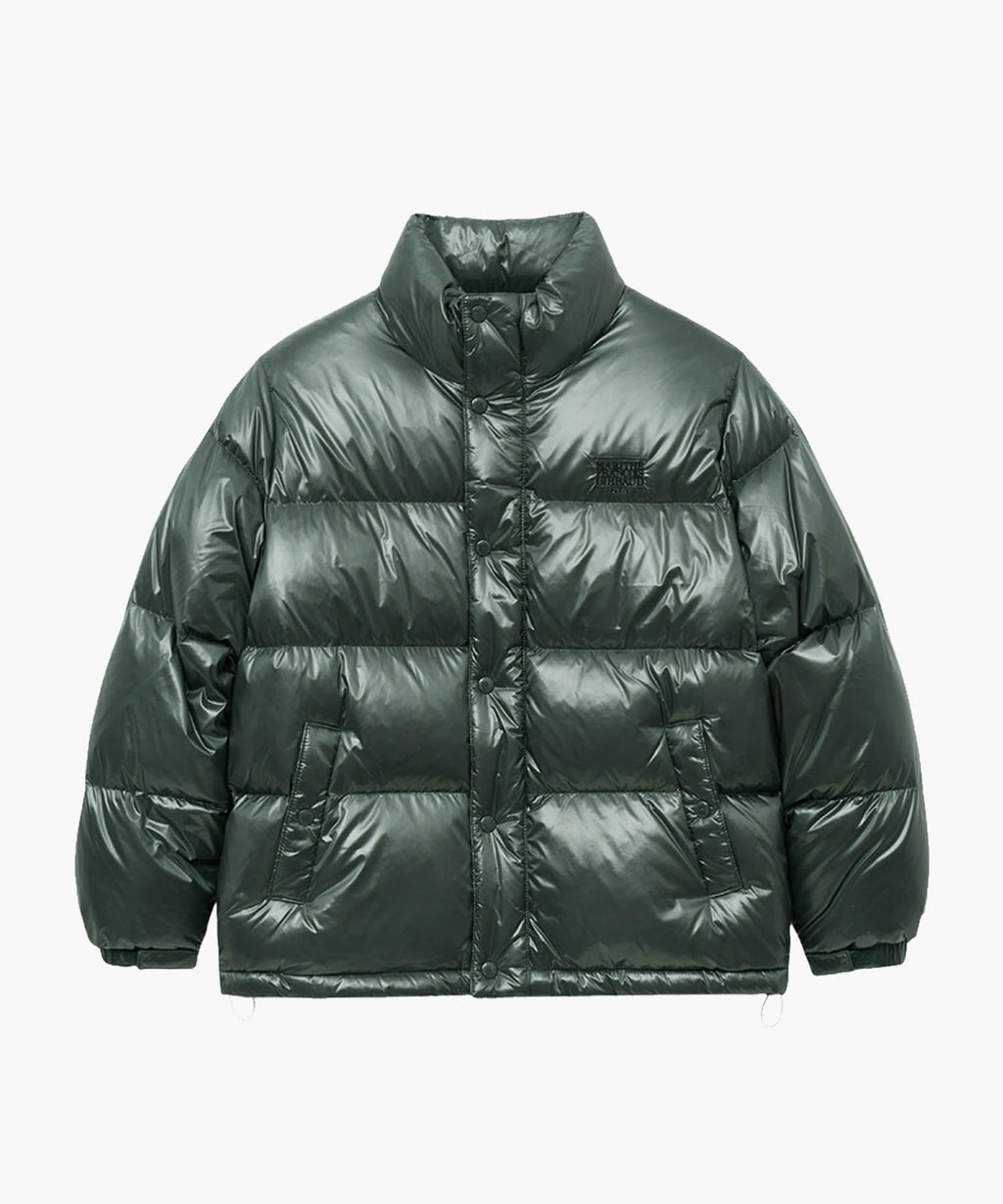 Marithe & Francois Girbaud - Glossy Duck Down Puffer (Green) product image 6 | TRAB K-Fashion Australia