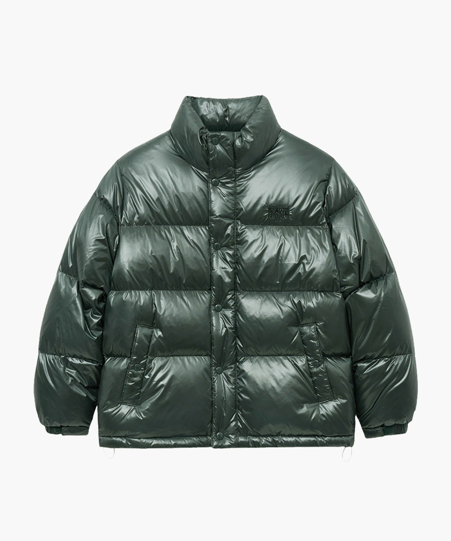 Marithe & Francois Girbaud - Glossy Duck Down Puffer (Green) product image 6 | TRAB K-Fashion Australia