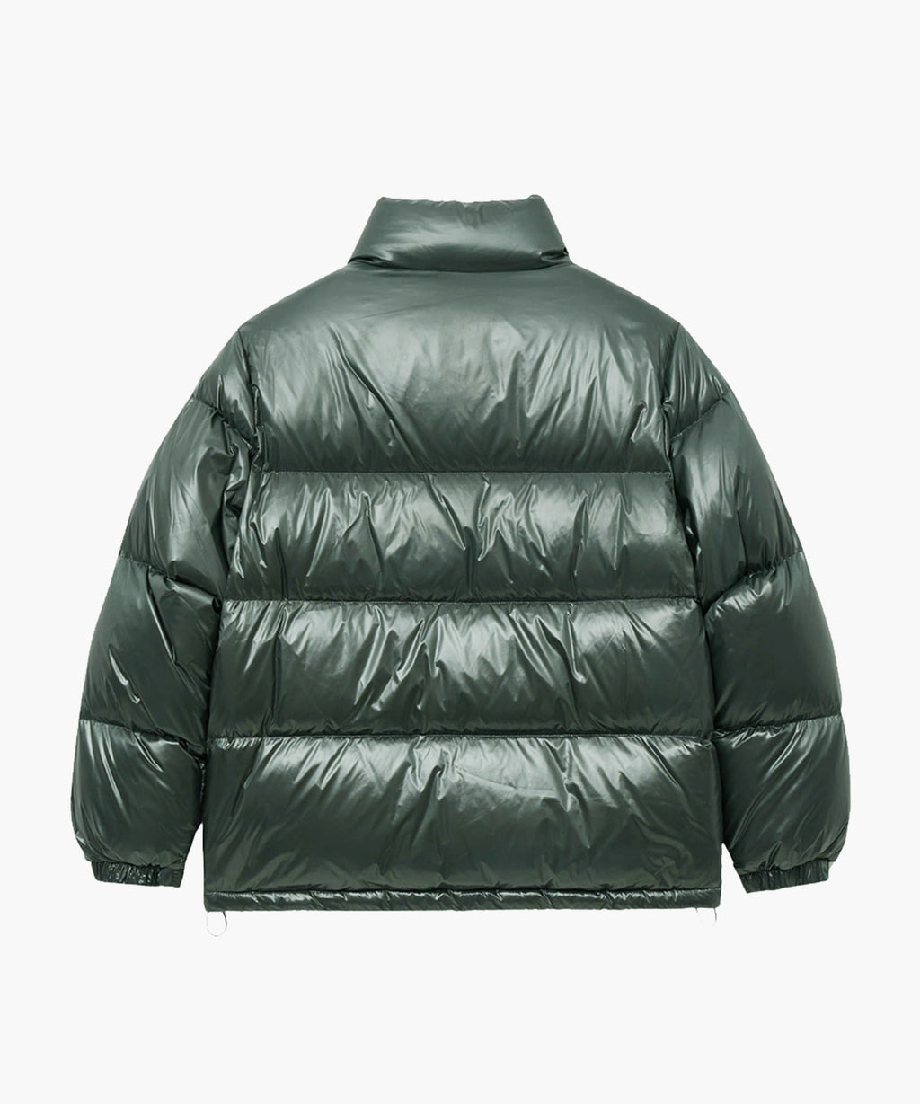 Marithe & Francois Girbaud - Glossy Duck Down Puffer (Green) product image 7 | TRAB K-Fashion Australia