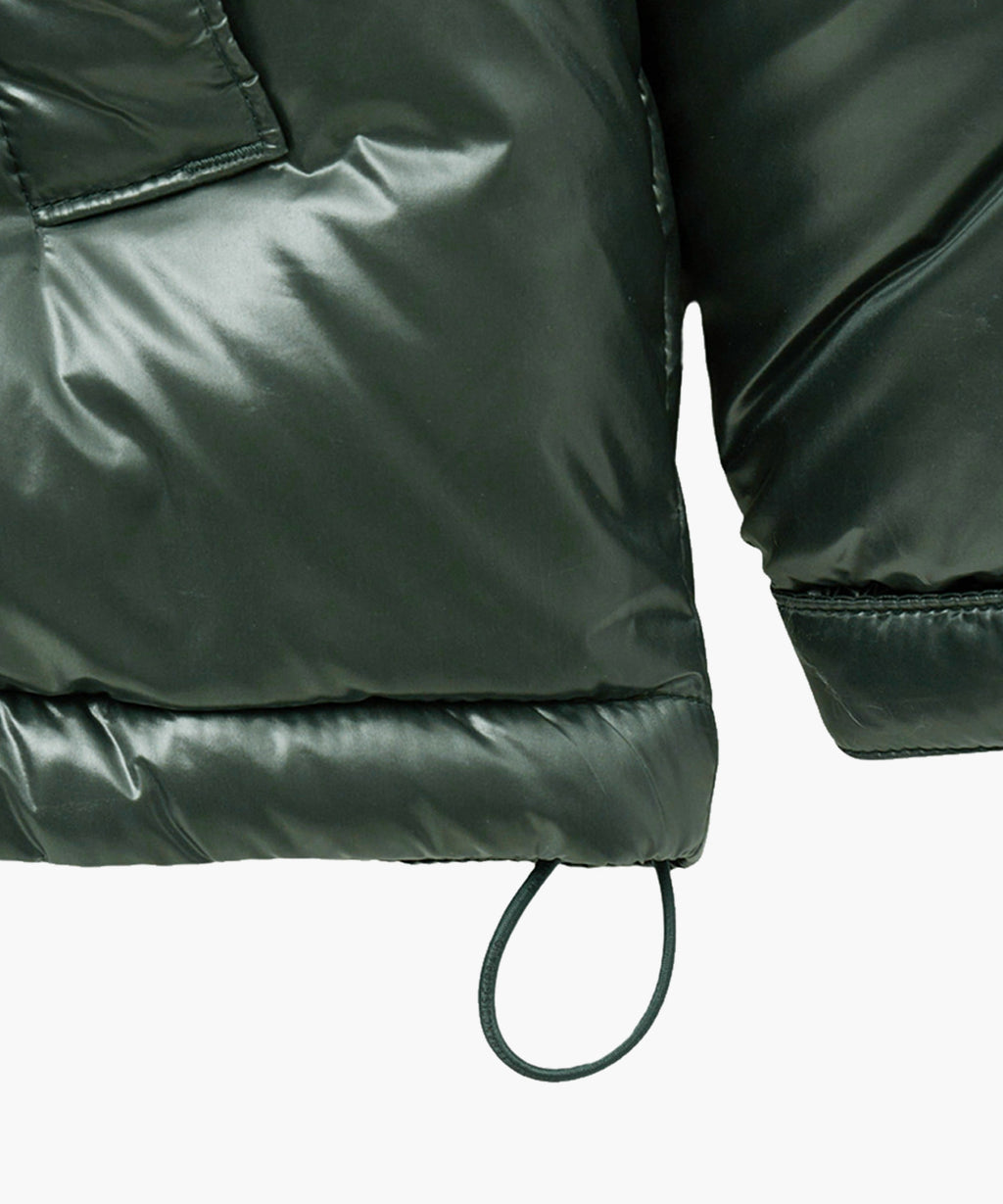 Marithe & Francois Girbaud - Glossy Duck Down Puffer (Green) product image 10 | TRAB K-Fashion Australia