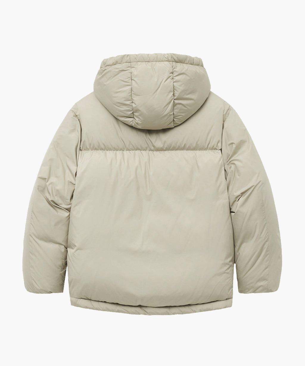 Marithe & Francois Girbaud - Over Fit Hooded Duck Down Puffer (Light Beige) product image 6 | TRAB K-Fashion Australia
