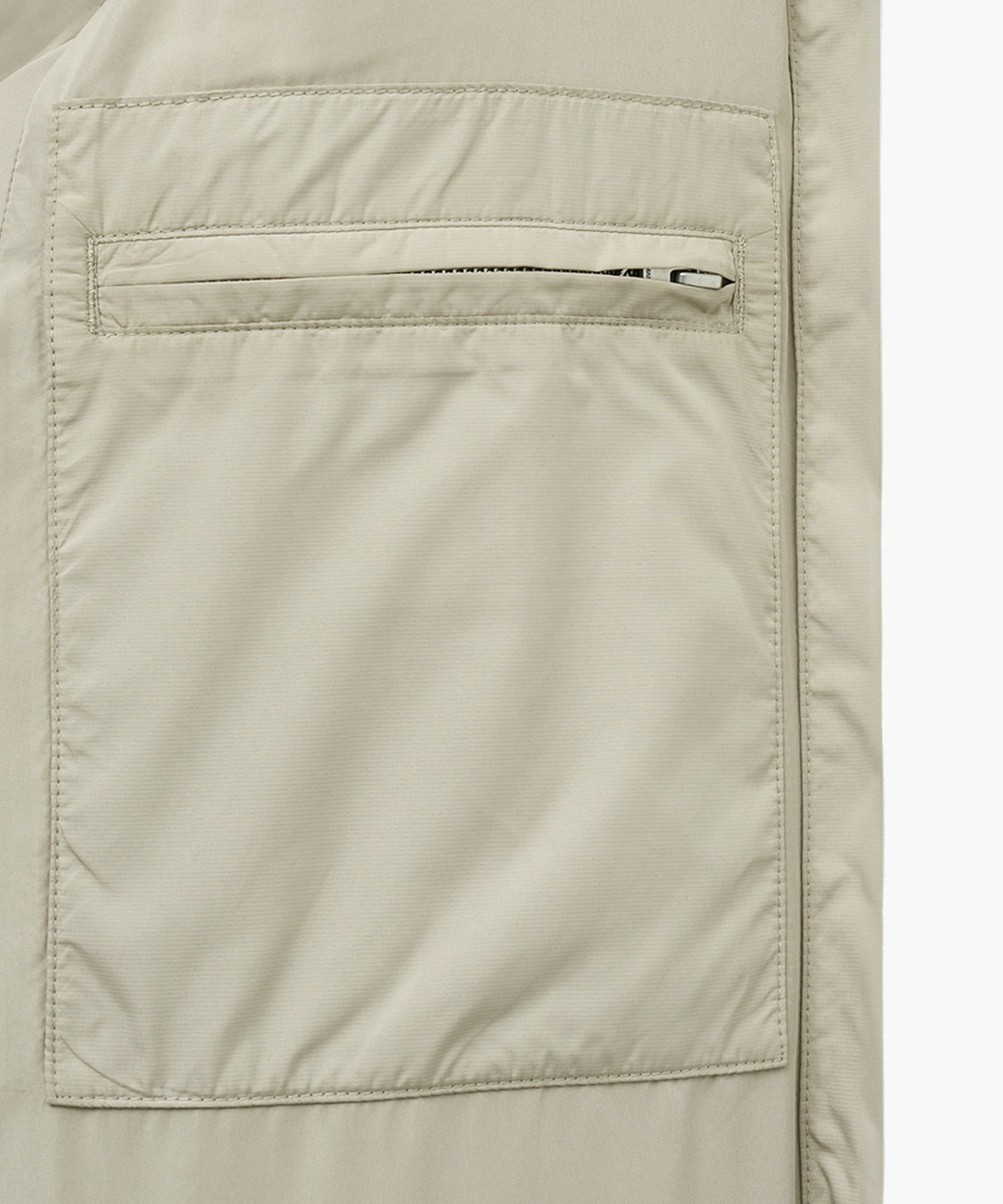 Marithe & Francois Girbaud - Over Fit Hooded Duck Down Puffer (Light Beige) product image 8 | TRAB K-Fashion Australia