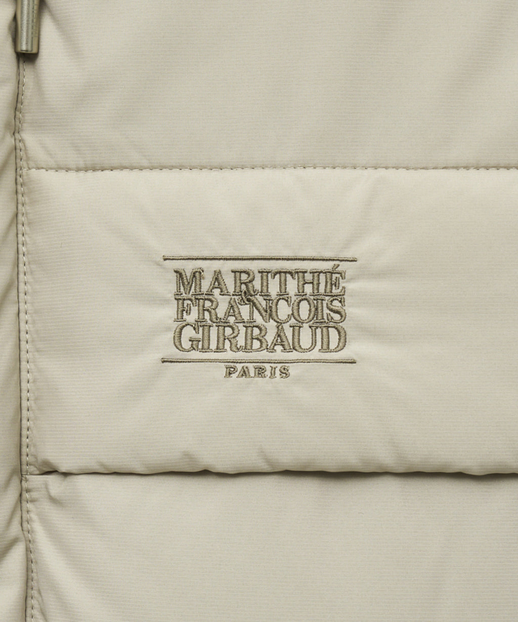 Marithe & Francois Girbaud - Over Fit Hooded Duck Down Puffer (Light Beige) product image 9 | TRAB K-Fashion Australia