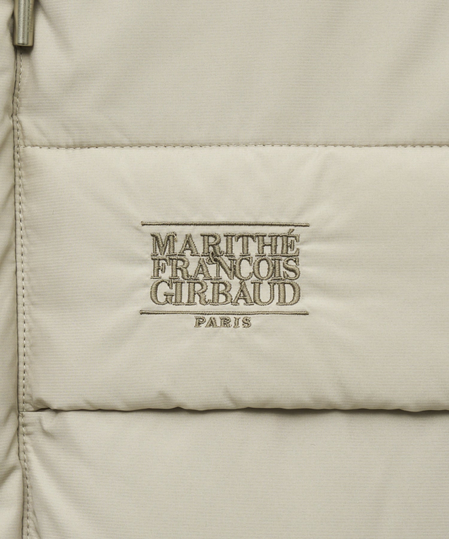 Marithe & Francois Girbaud - Over Fit Hooded Duck Down Puffer (Light Beige) product image 9 | TRAB K-Fashion Australia