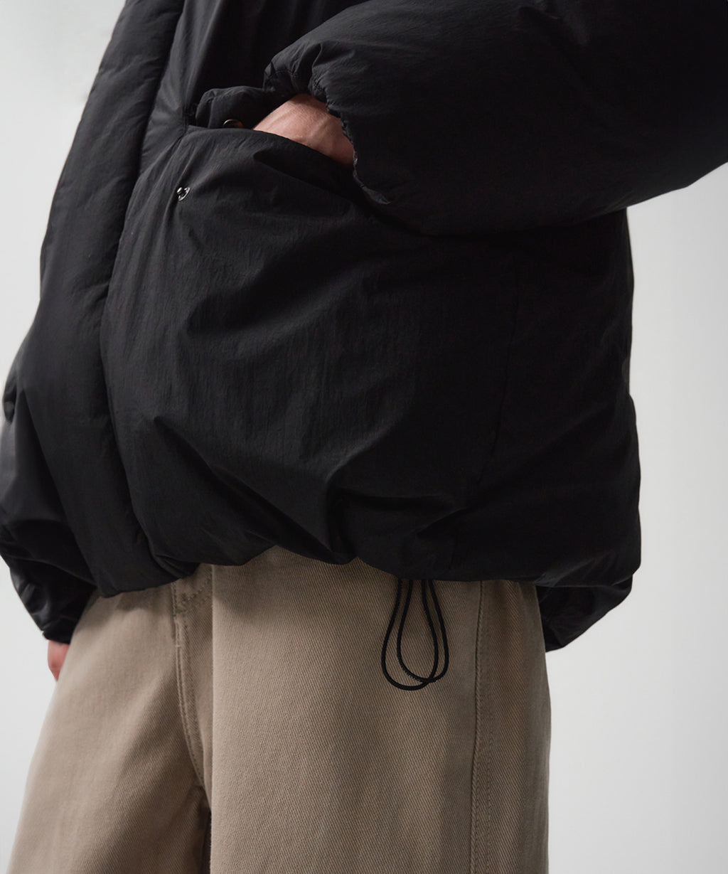 Marithe & Francois Girbaud - Inquilting Duck Down Puffer (Black) product image 2 | TRAB K-Fashion Australia