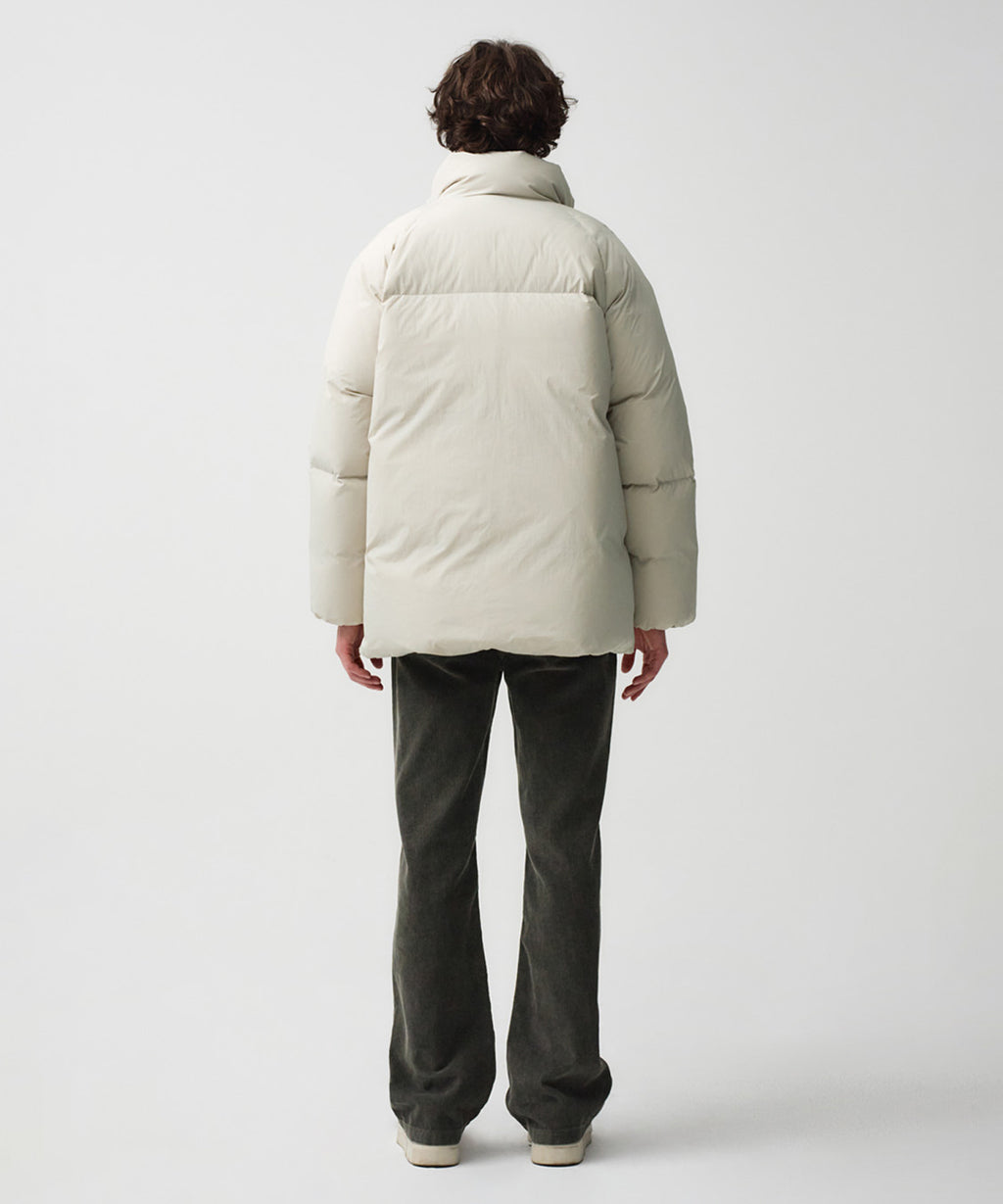 Marithe & Francois Girbaud - Inquilting Duck Down Puffer (Light Gray) product image 4 | TRAB K-Fashion Australia