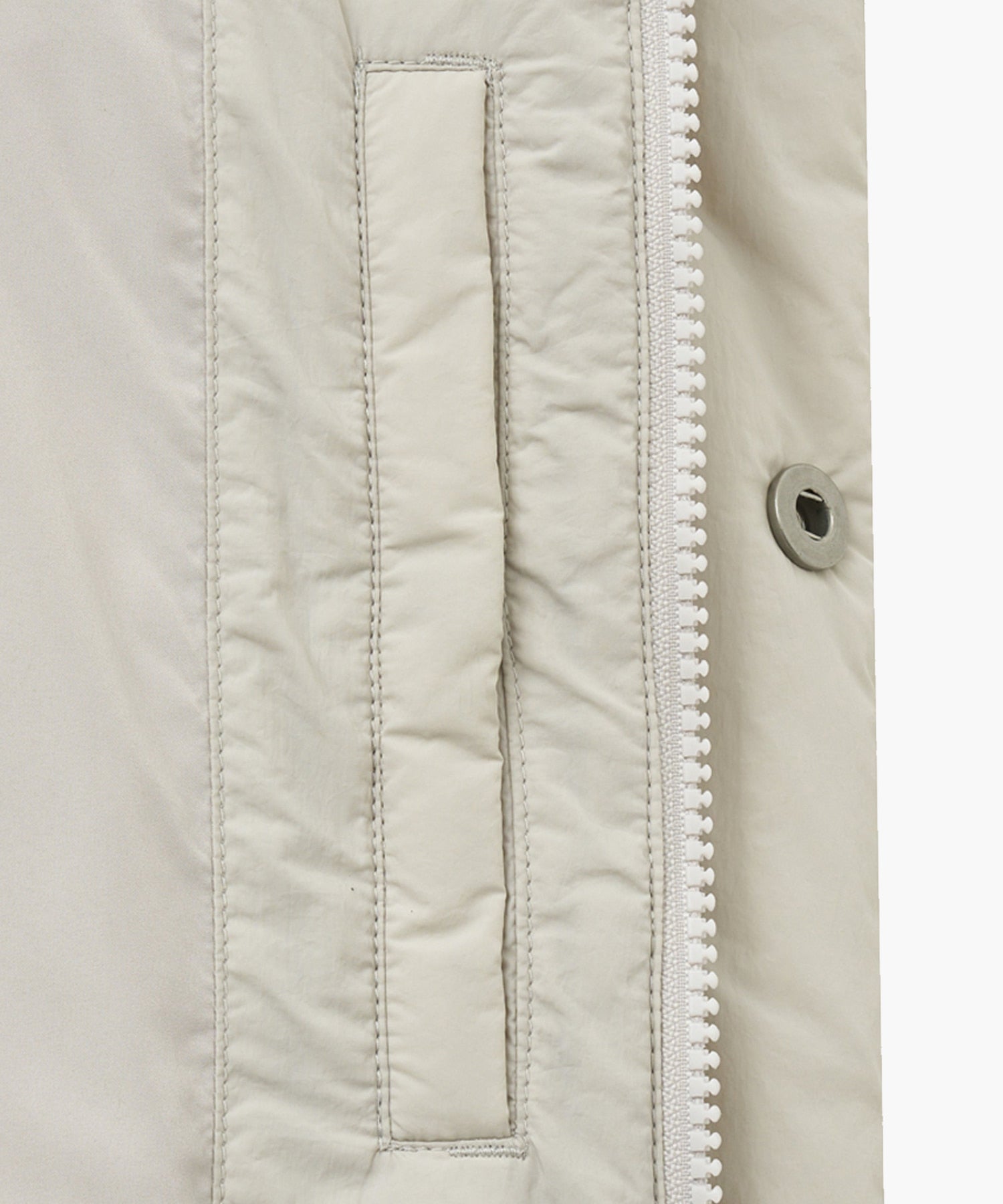 Marithe & Francois Girbaud - Inquilting Duck Down Puffer (Light Gray) product image 14 | TRAB K-Fashion Australia