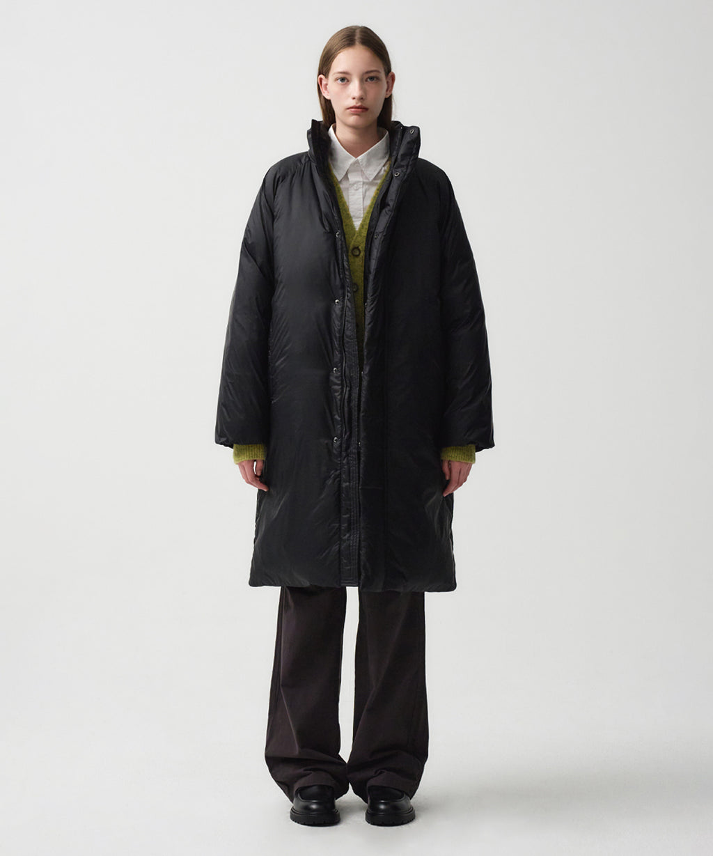 Marithe & Francois Girbaud - Long Duck Down Jumper (Black) product image 1 | TRAB K-Fashion Australia