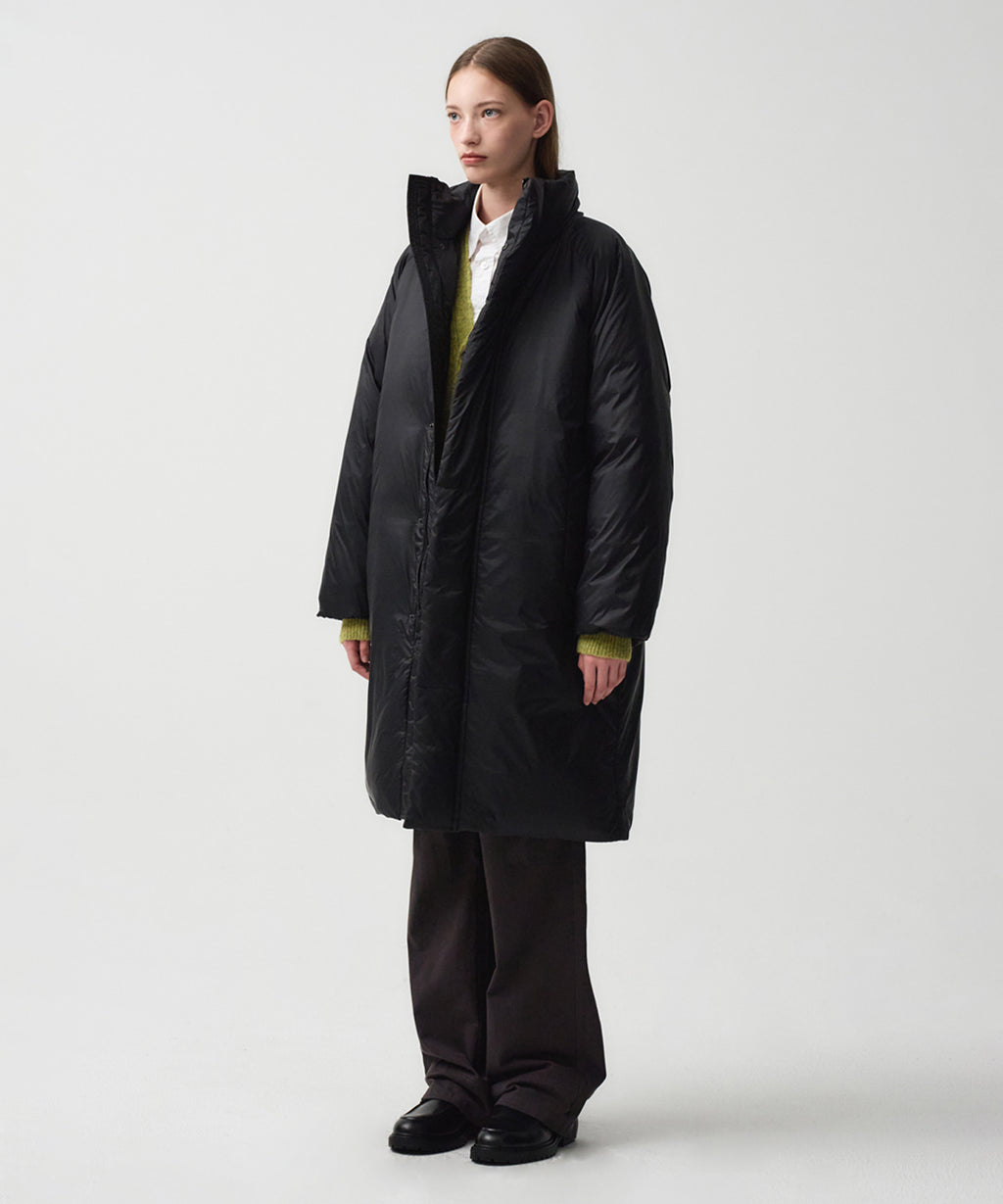 Marithe & Francois Girbaud - Long Duck Down Jumper (Black) product image 2 | TRAB K-Fashion Australia