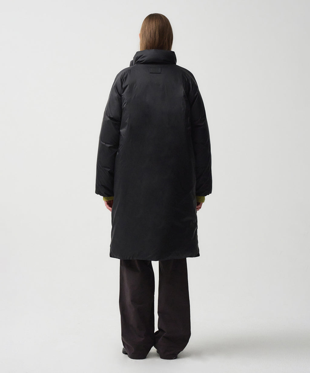 Marithe & Francois Girbaud - Long Duck Down Jumper (Black) product image 3 | TRAB K-Fashion Australia