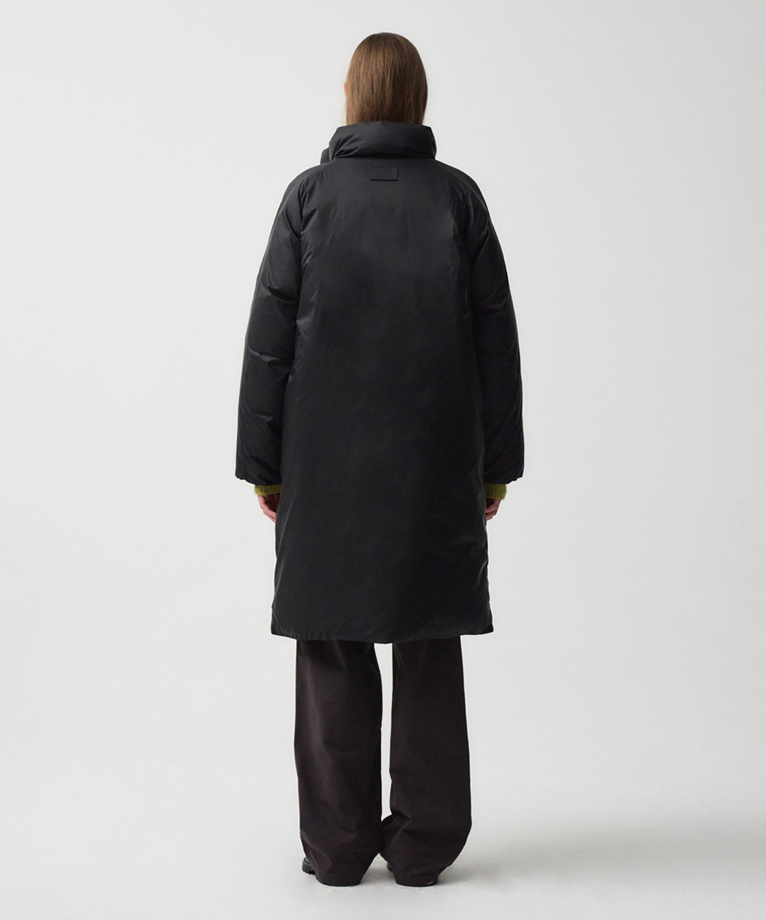 Marithe & Francois Girbaud - Long Duck Down Jumper (Black) product image 3 | TRAB K-Fashion Australia