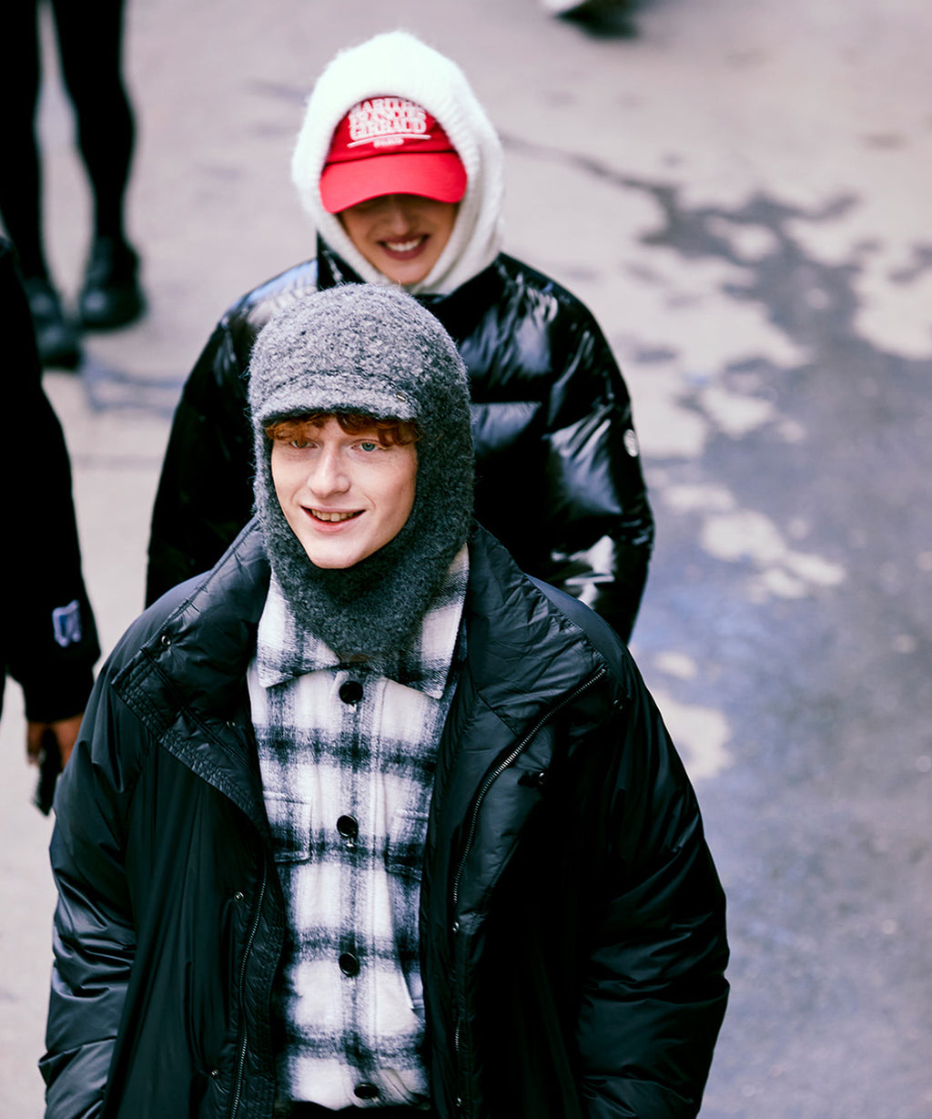 Marithe & Francois Girbaud - Long Duck Down Jumper (Black) product image 5 | TRAB K-Fashion Australia