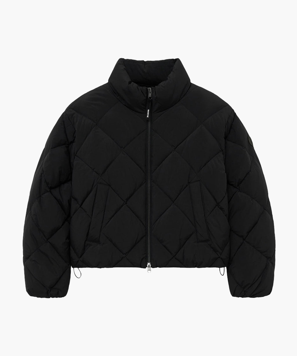 Marithe & Francois Girbaud - Crop Goose Down Quilting Puffer (Black) product image 11 | TRAB K-Fashion Australia
